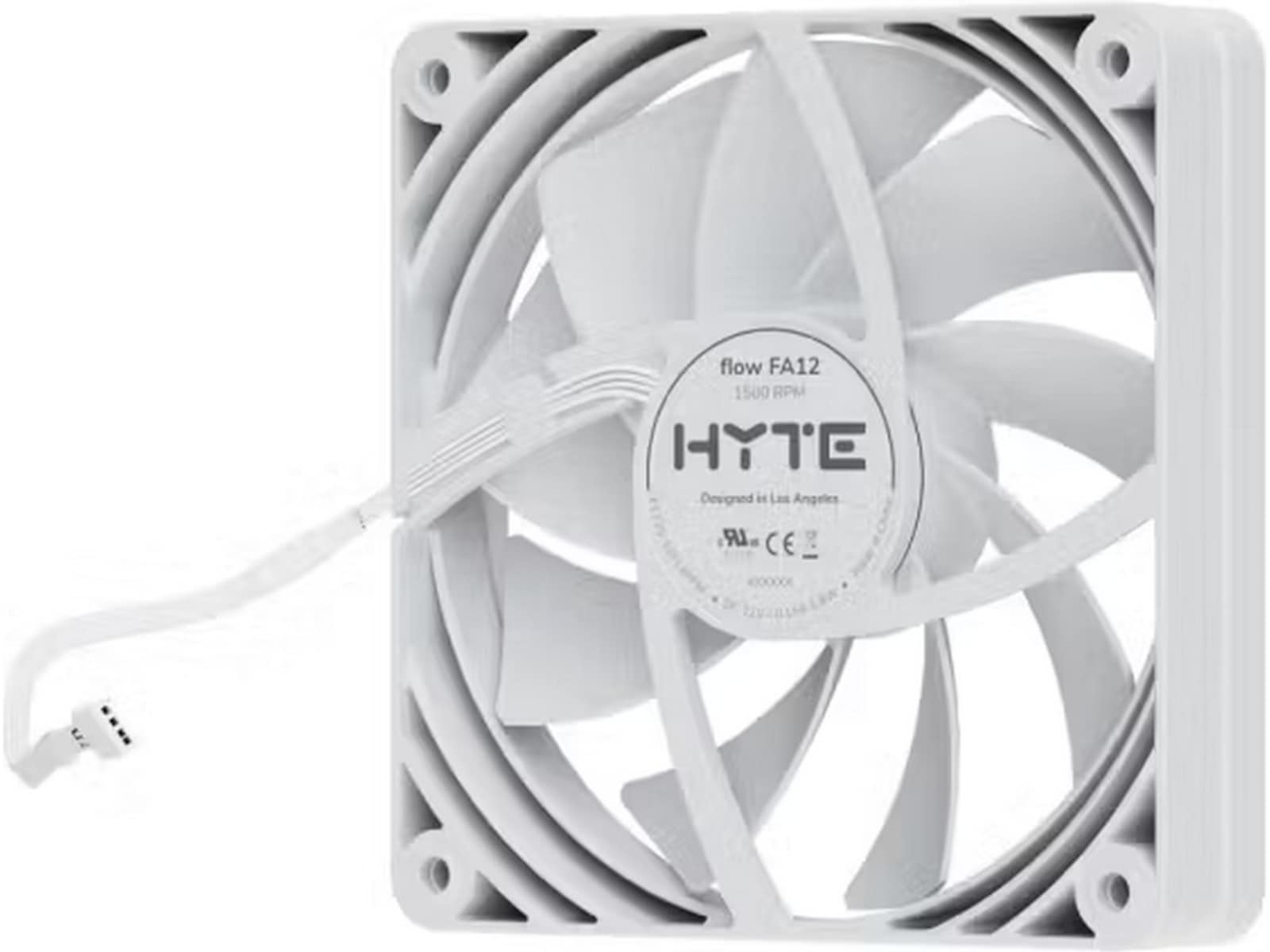 HYTE FA12 Vifte 4pk (hvit) Vifter