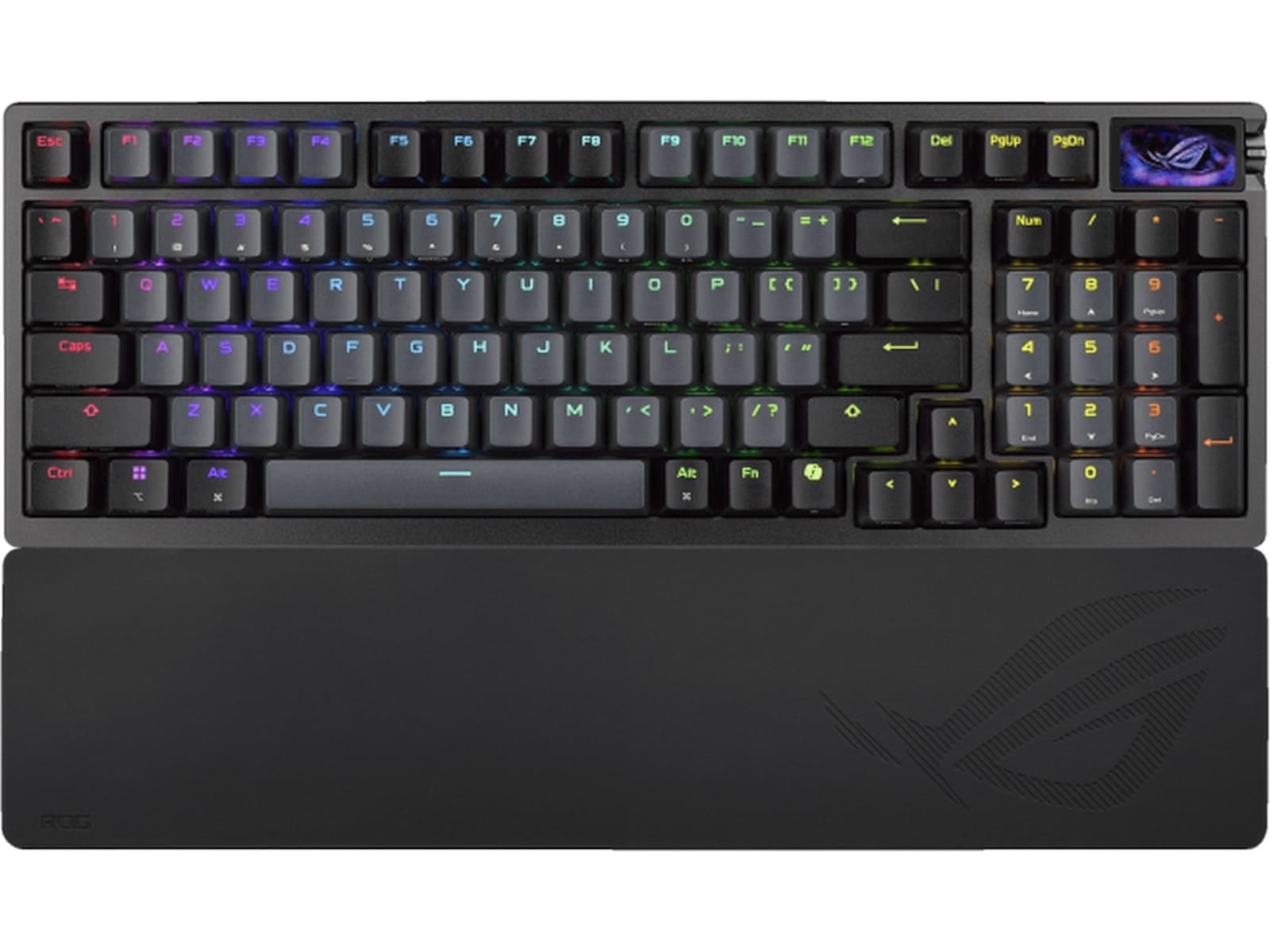 Asus ROG Azoth 96 HE trådløst gamingtastatur (sort) Gamingtastatur