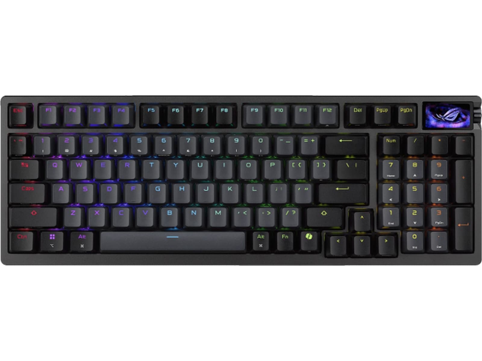 Asus ROG Azoth 96 HE trådløst gamingtastatur (sort) Gamingtastatur