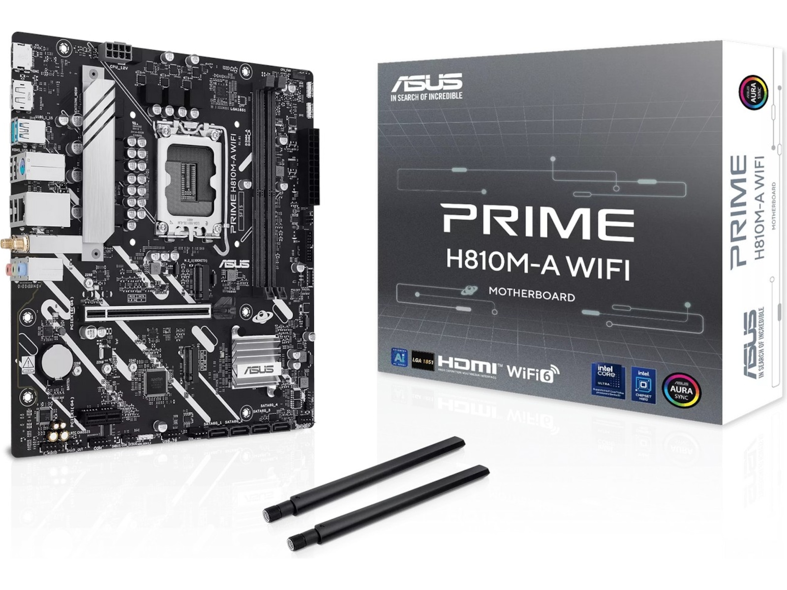 Asus PRIME H810M-A WIFI hovedkort Intel Socket
