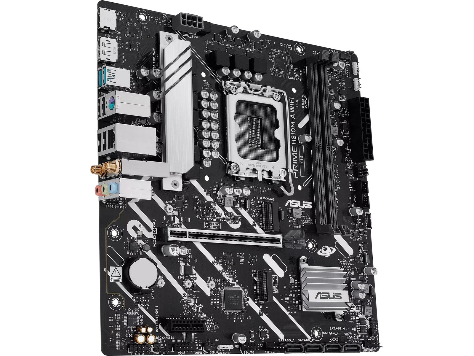 Asus PRIME H810M-A WIFI hovedkort Intel Socket