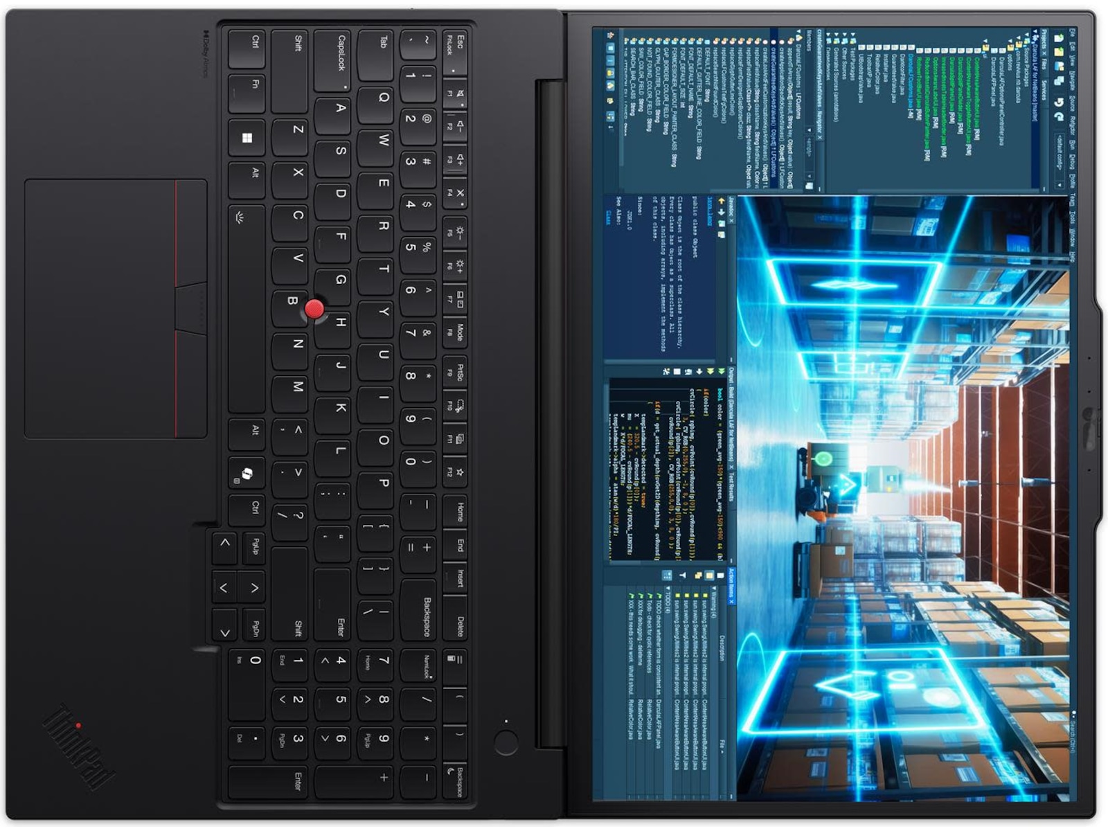 Lenovo ThinkPad P16v G3 16" Workstation WQUXGA OLED touch PC - Bærbar / laptop