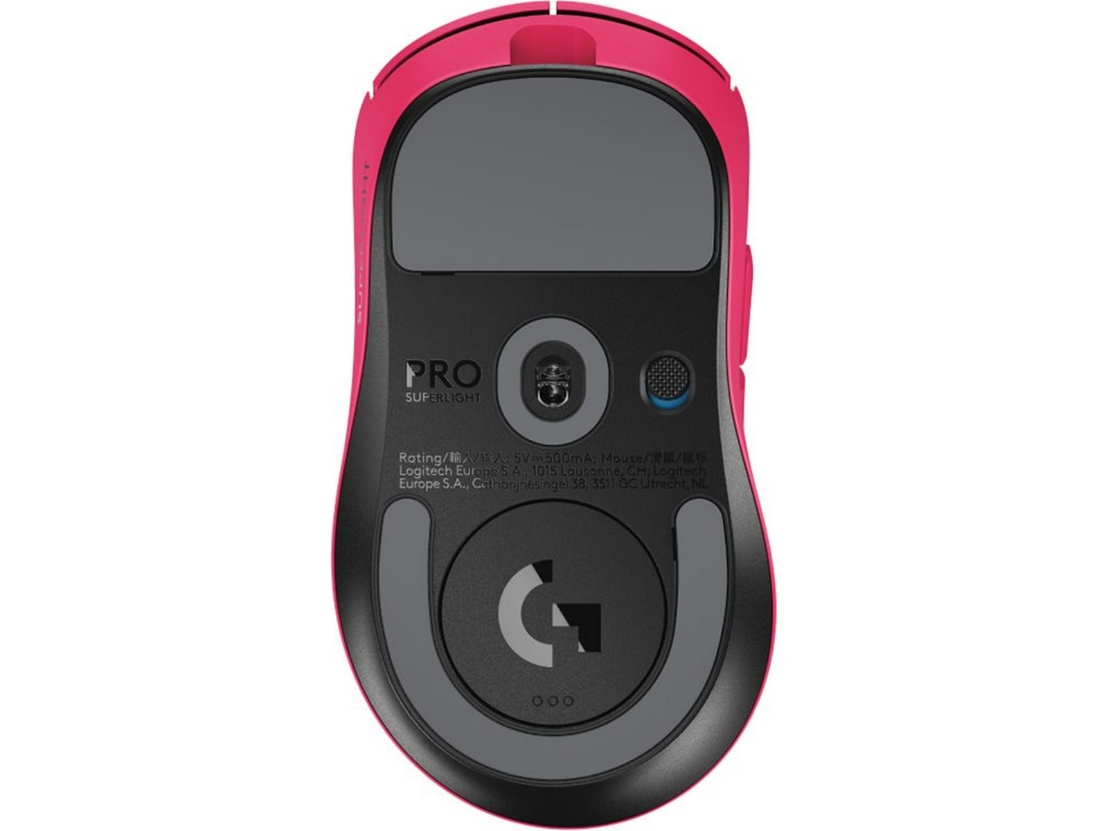 Logitech Pro X Superlight 2 DEX trådløs gamingmus (rosa) Gamingmus