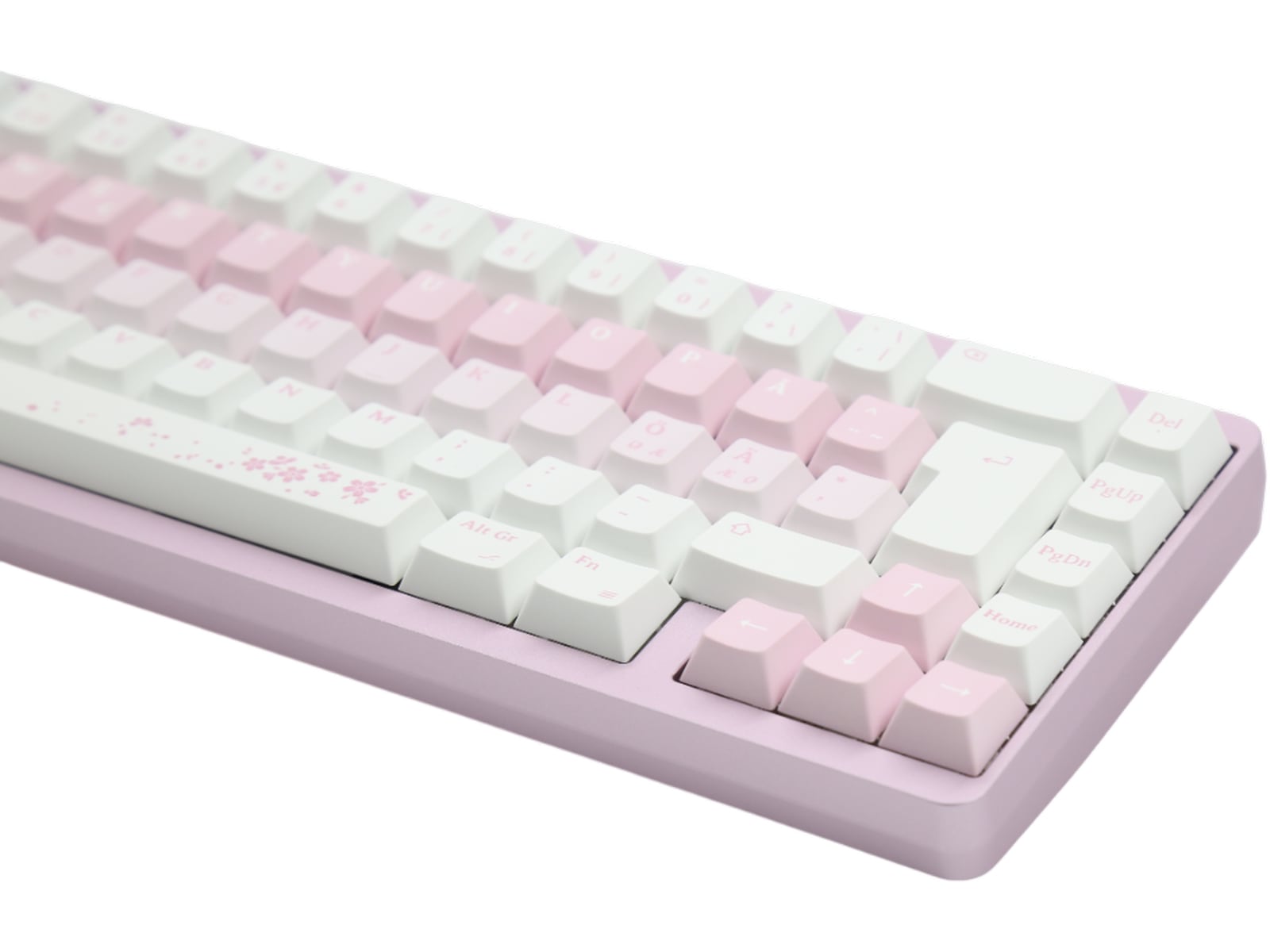 Varmilo Muse65 HE Sakura gamingtastatur 65% -B-Grade Demo tastatur