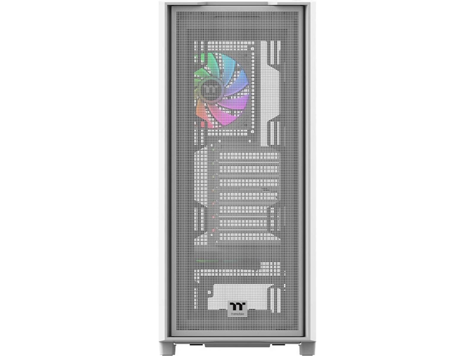 Thermaltake S380 TG ARGB Mid Tower (hvit) Midi tower