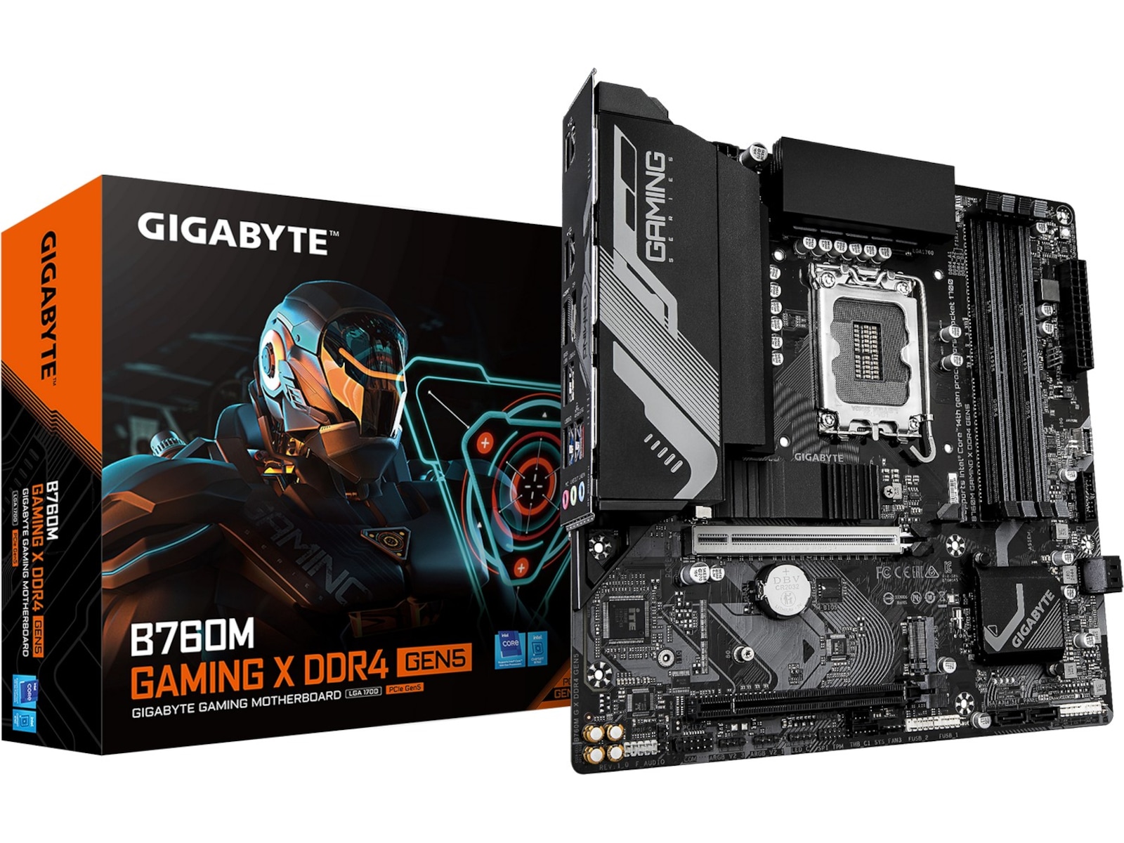 Gigabyte B760M Gaming X DDR4 GEN5 hovedkort Intel Socket