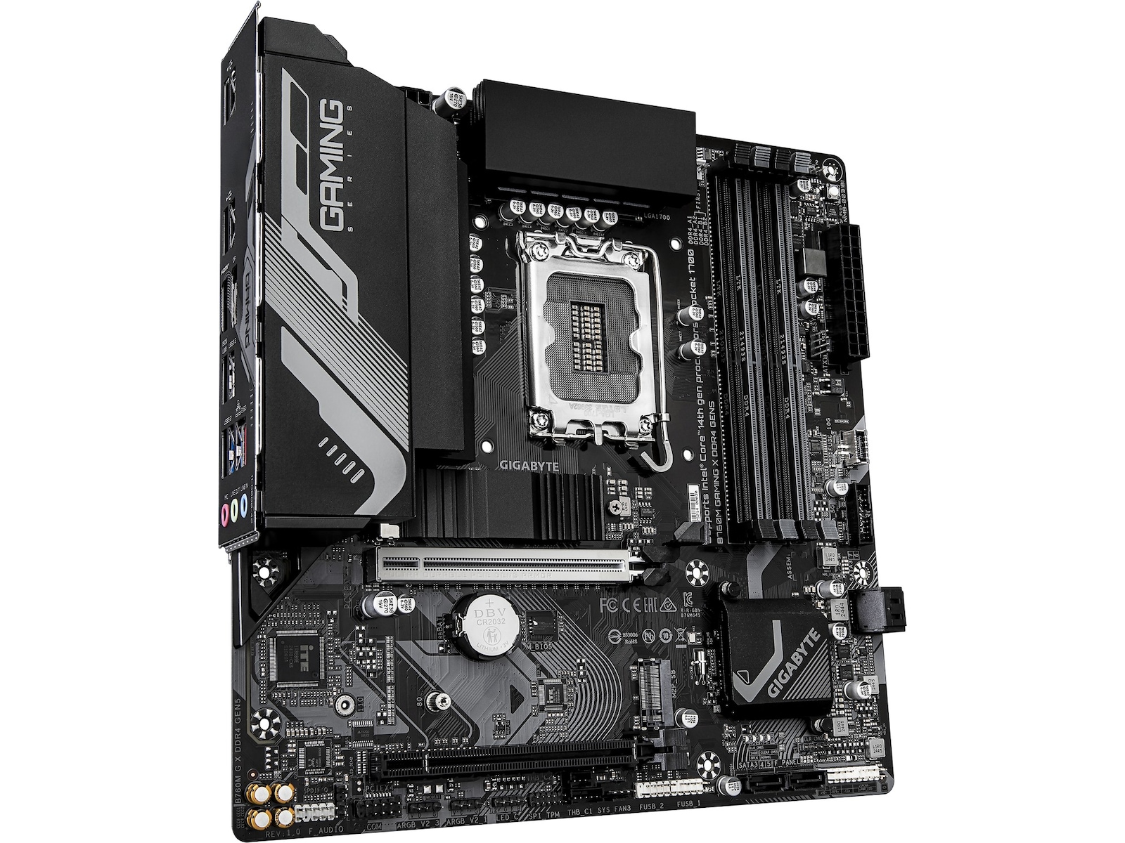Gigabyte B760M Gaming X DDR4 GEN5 hovedkort Intel Socket