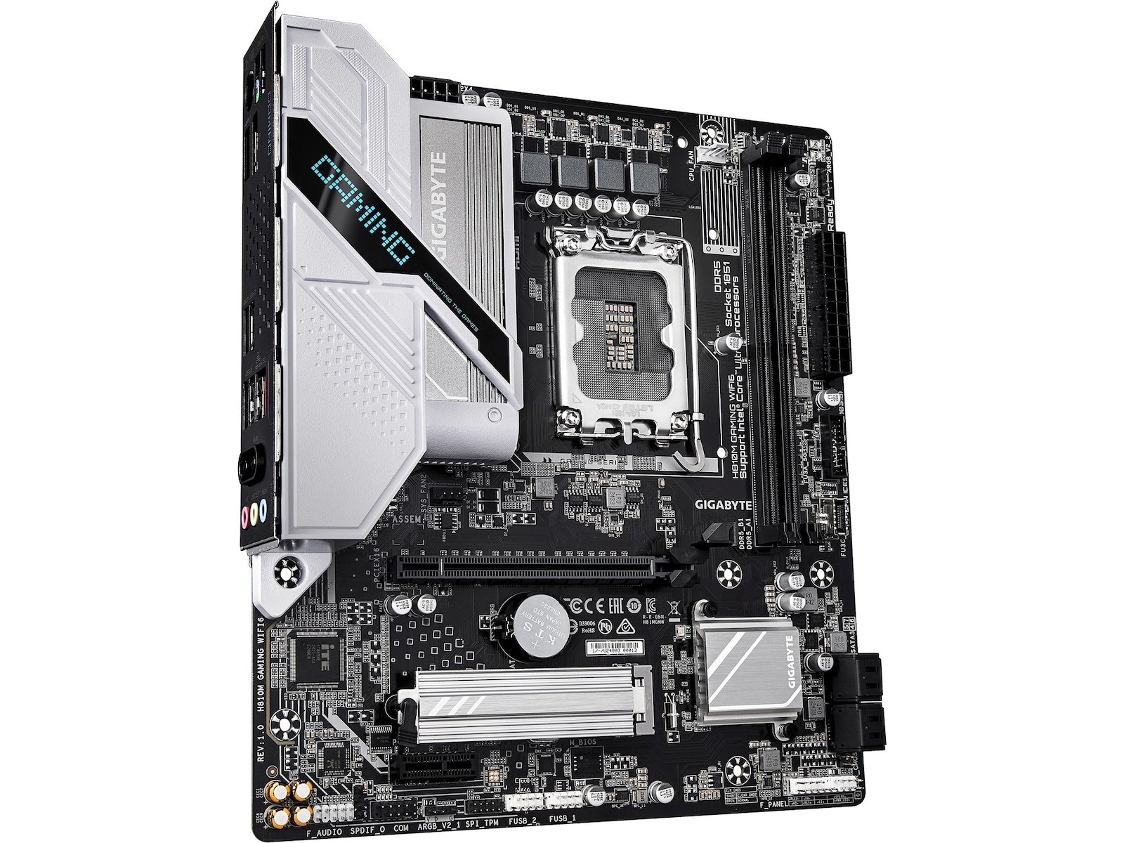 Gigabyte H810M S2H hovedkort Intel Socket
