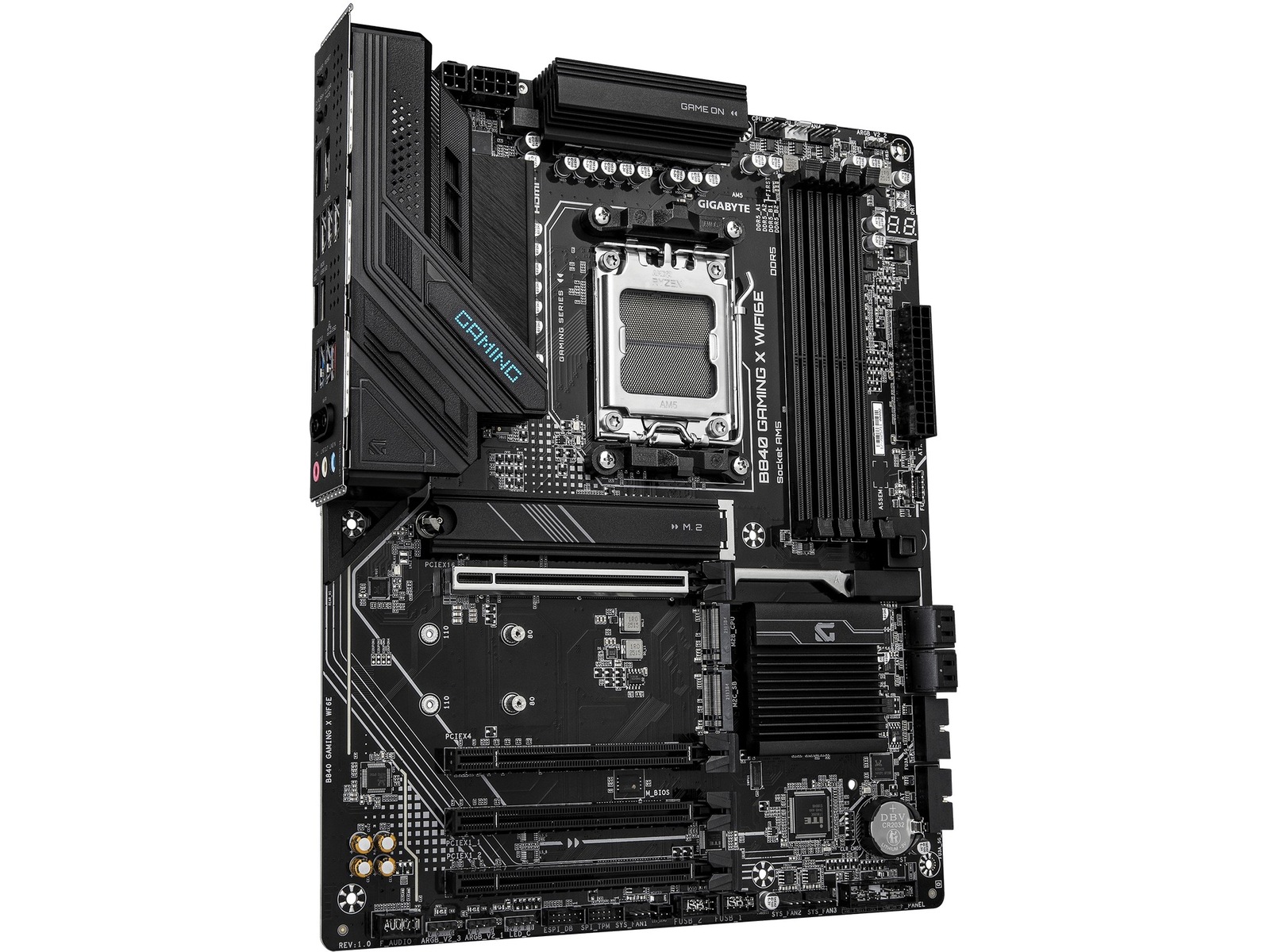 Gigabyte B840 GAMING X WIFI6E Hovedkort AMD Socket
