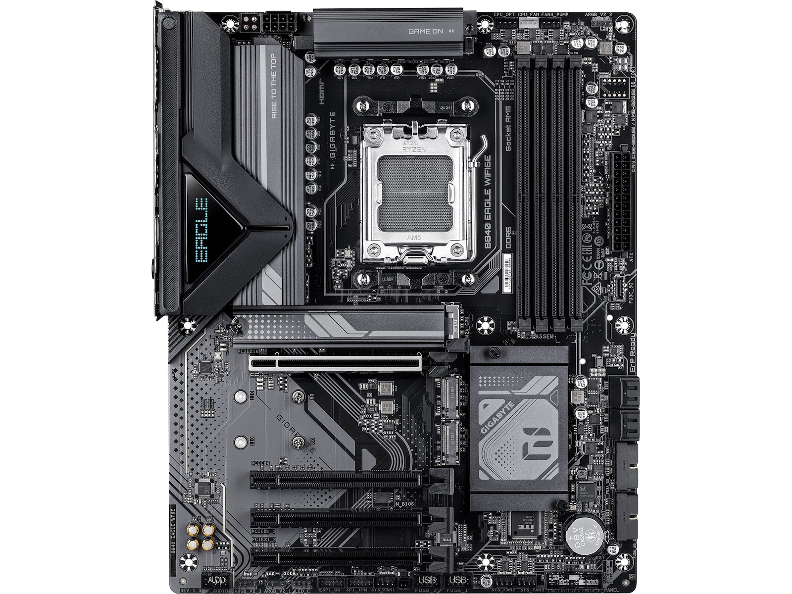 Gigabyte B840 EAGLE WIFI6E Hovedkort AMD Socket