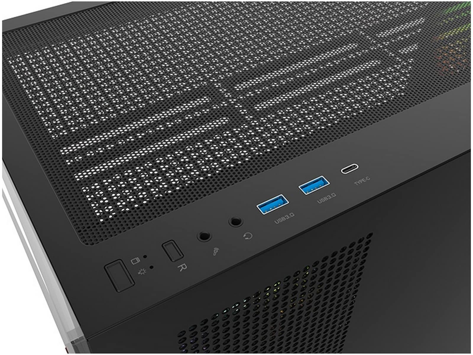Thermaltake View 270 Plus WS ARGB Mid Tower (sort) Midi tower