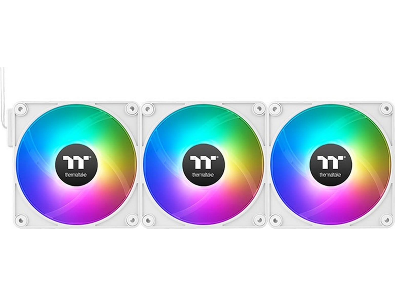 Thermaltake CT140 EX ARGB Sync Vifte 3pk (hvit) Vifter