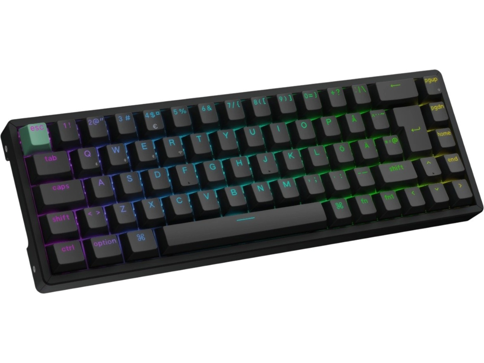 Keychron K6 HE Trådløst Gamingtastatur (sort) Gamingtastatur