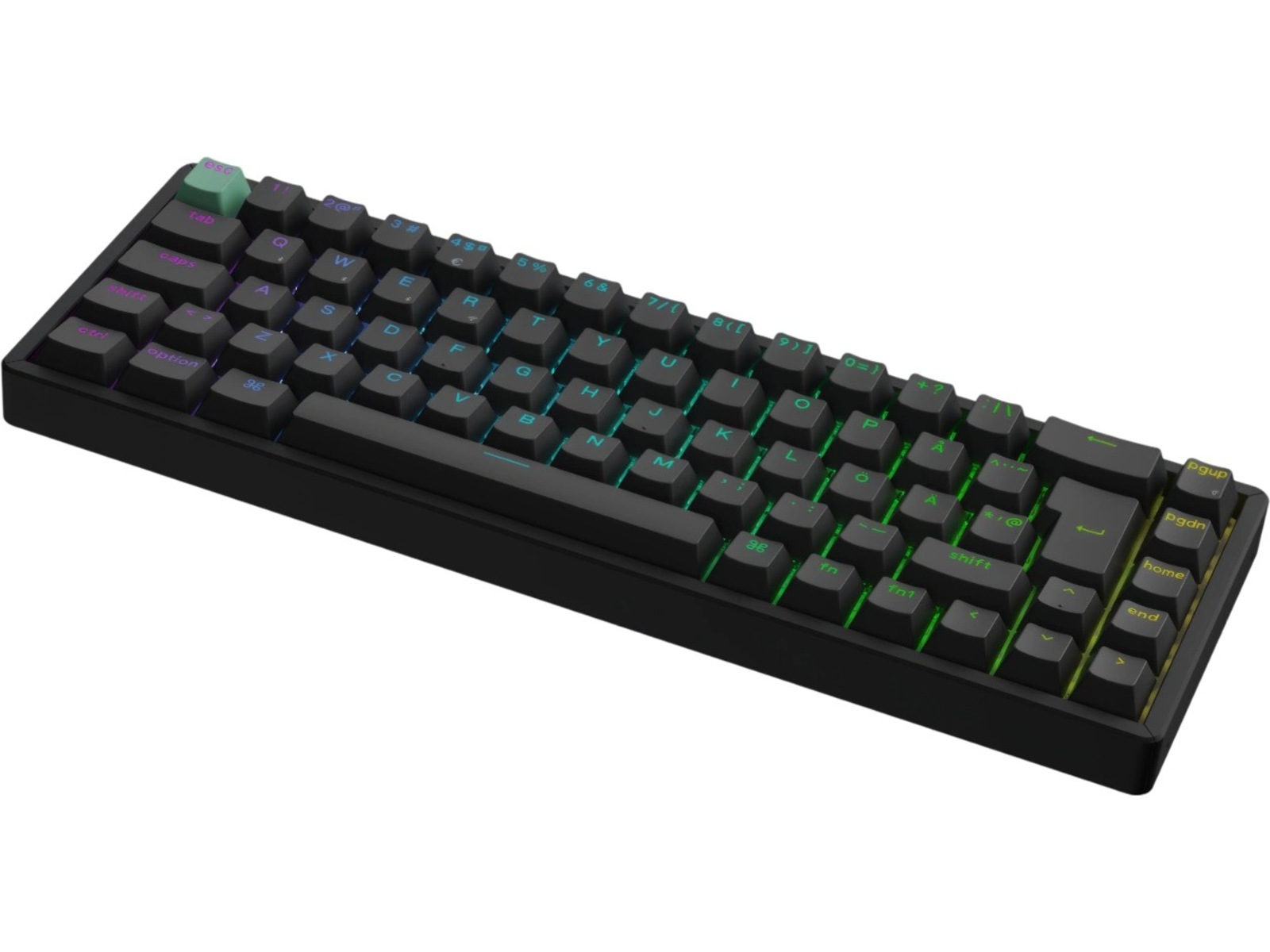 Keychron K6 HE Trådløst Gamingtastatur (sort) Gamingtastatur