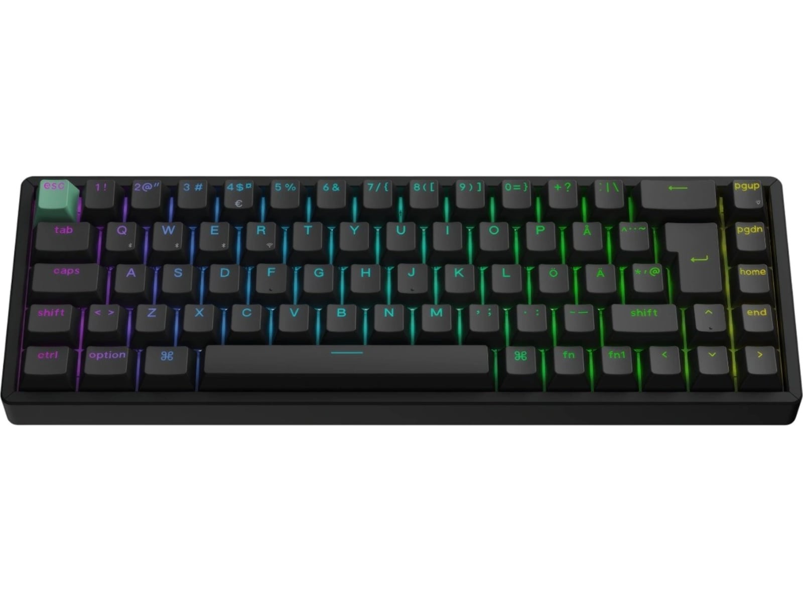 Keychron K6 HE Trådløst Gamingtastatur (sort) Gamingtastatur