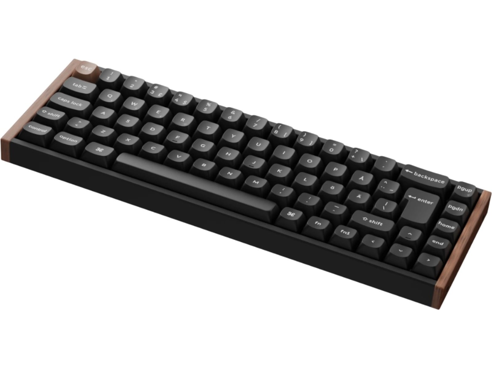 Keychron K6 HE SE Trådløst gamingtastatur (tre/sort) Gamingtastatur