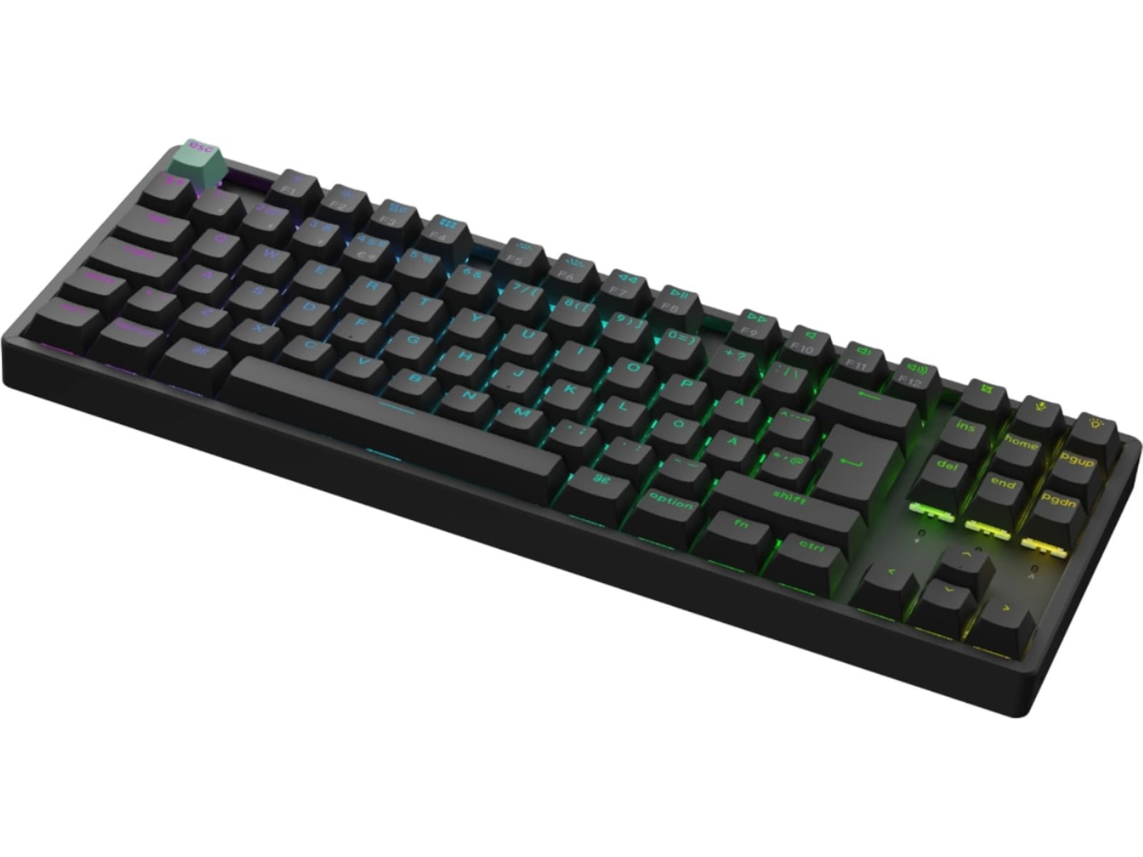 Keychron K8 HE Trådløst Gamingtastatur (sort) Gamingtastatur