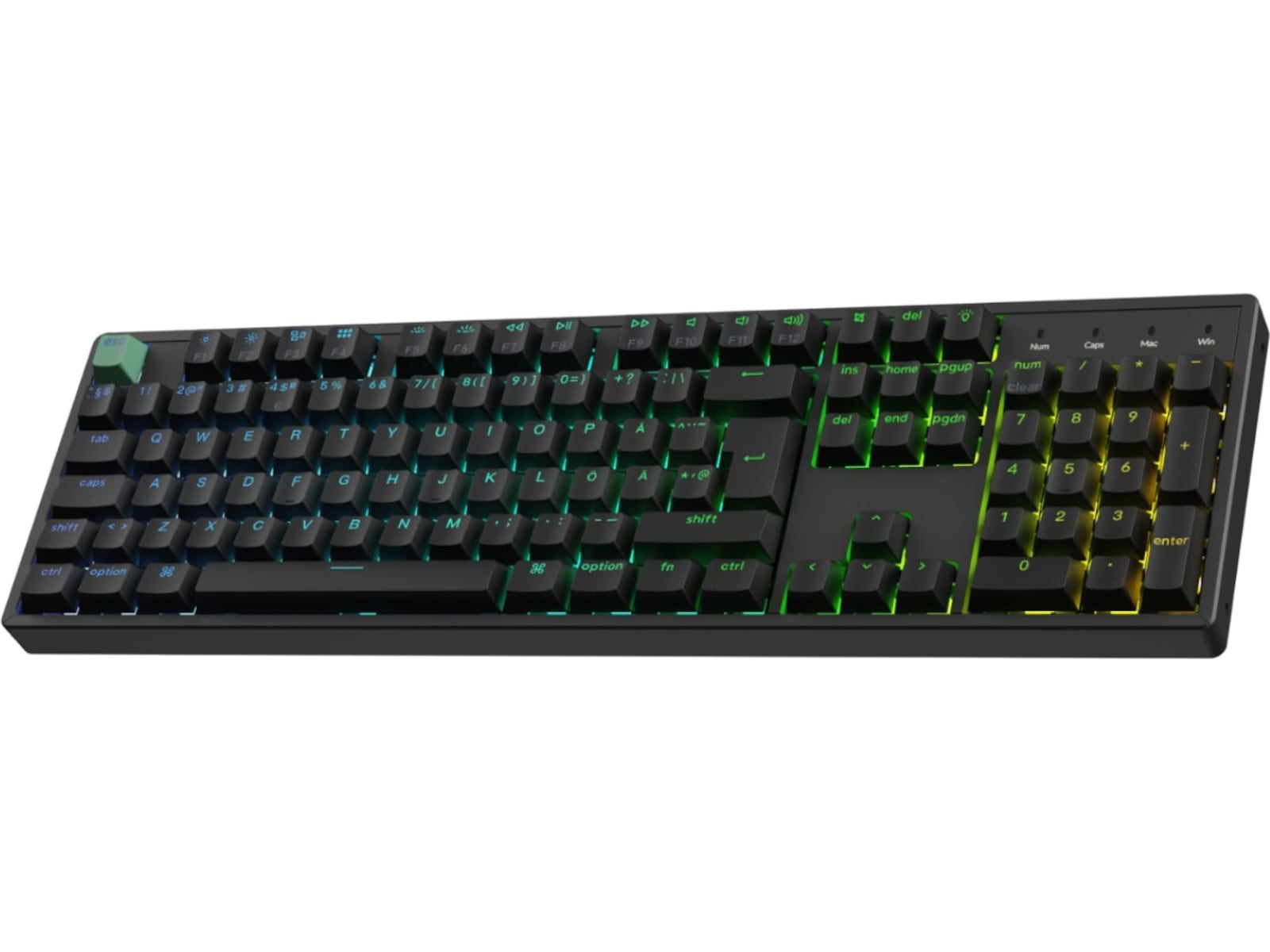 Keychron K10 HE Trådløst Gamingtastatur (sort) Gamingtastatur