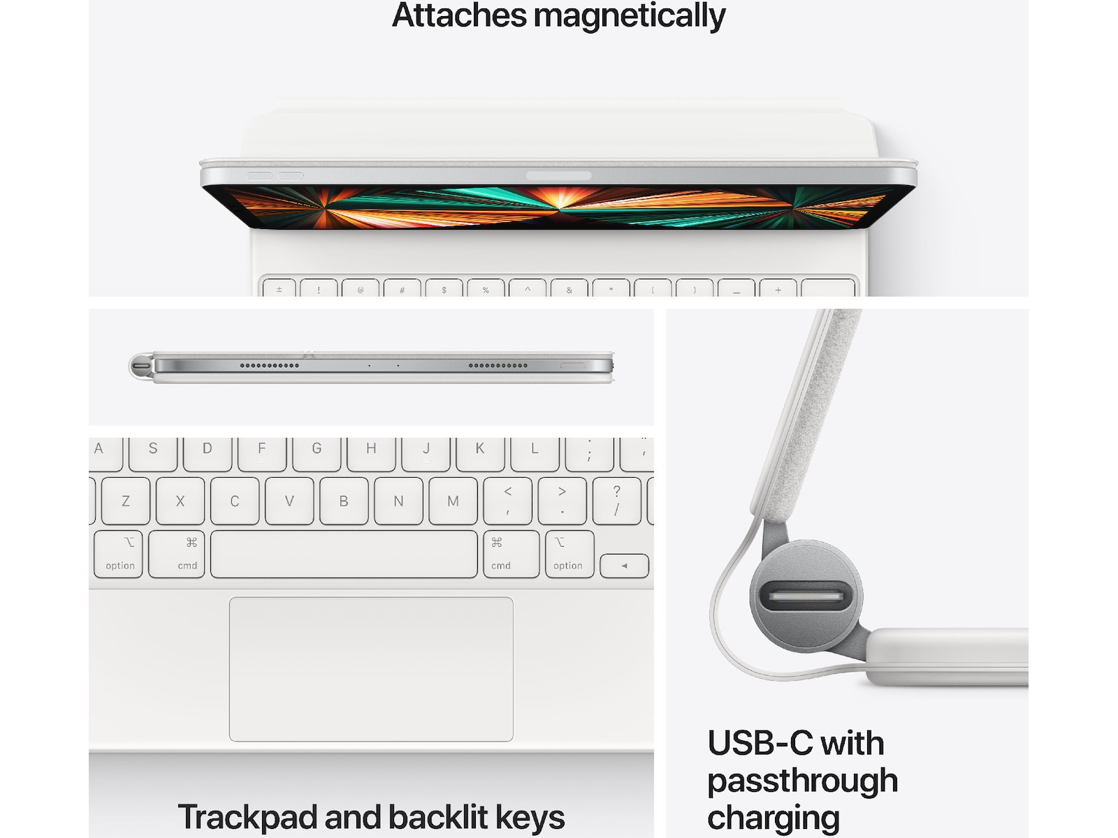 Apple iPad Pro 13" Magic Keyboard 13 (sort) -B-Grade Demo annet i PC & nettbrett