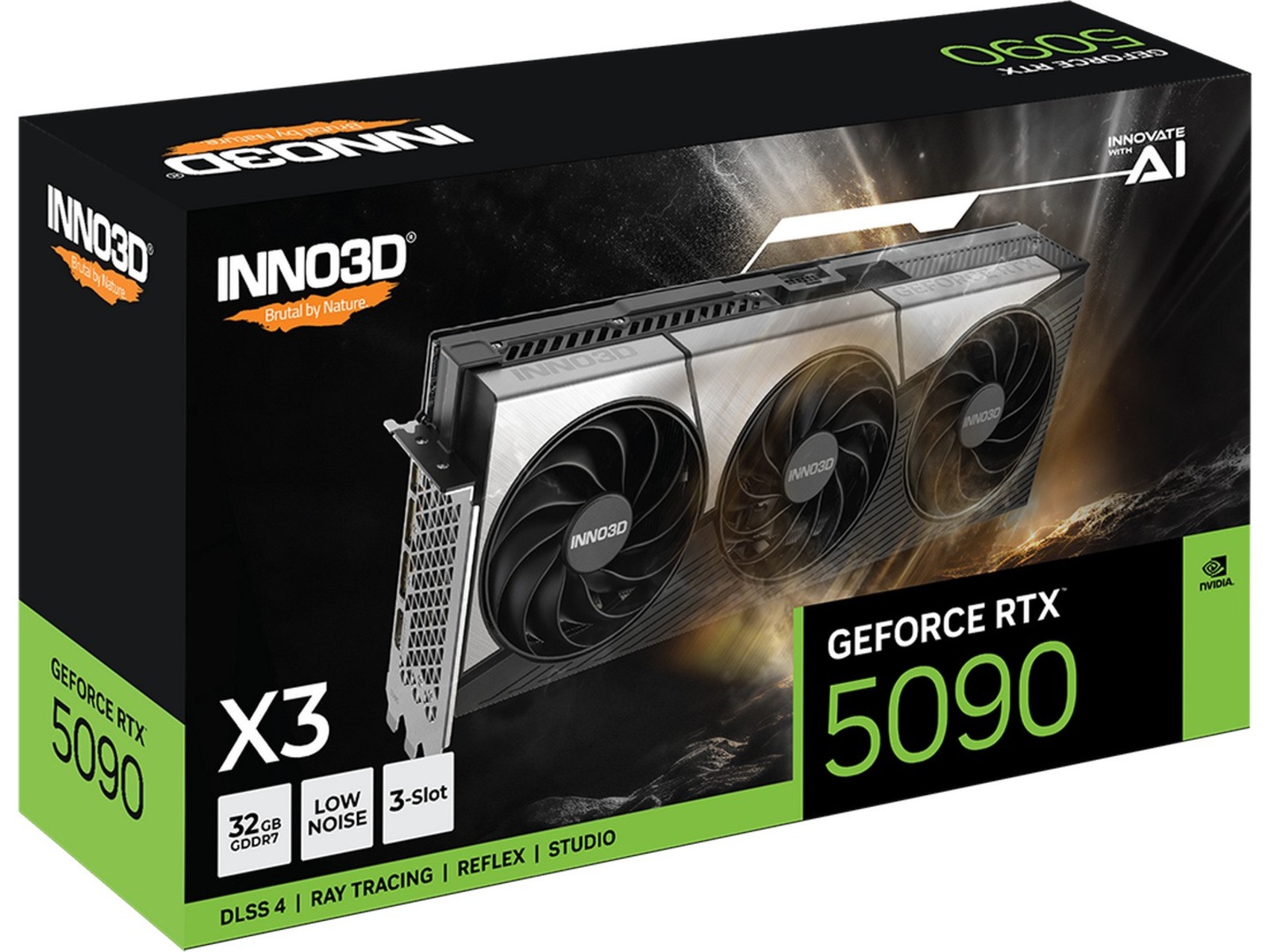 INNO3D GeForce RTX 5090 X3 Skjermkort