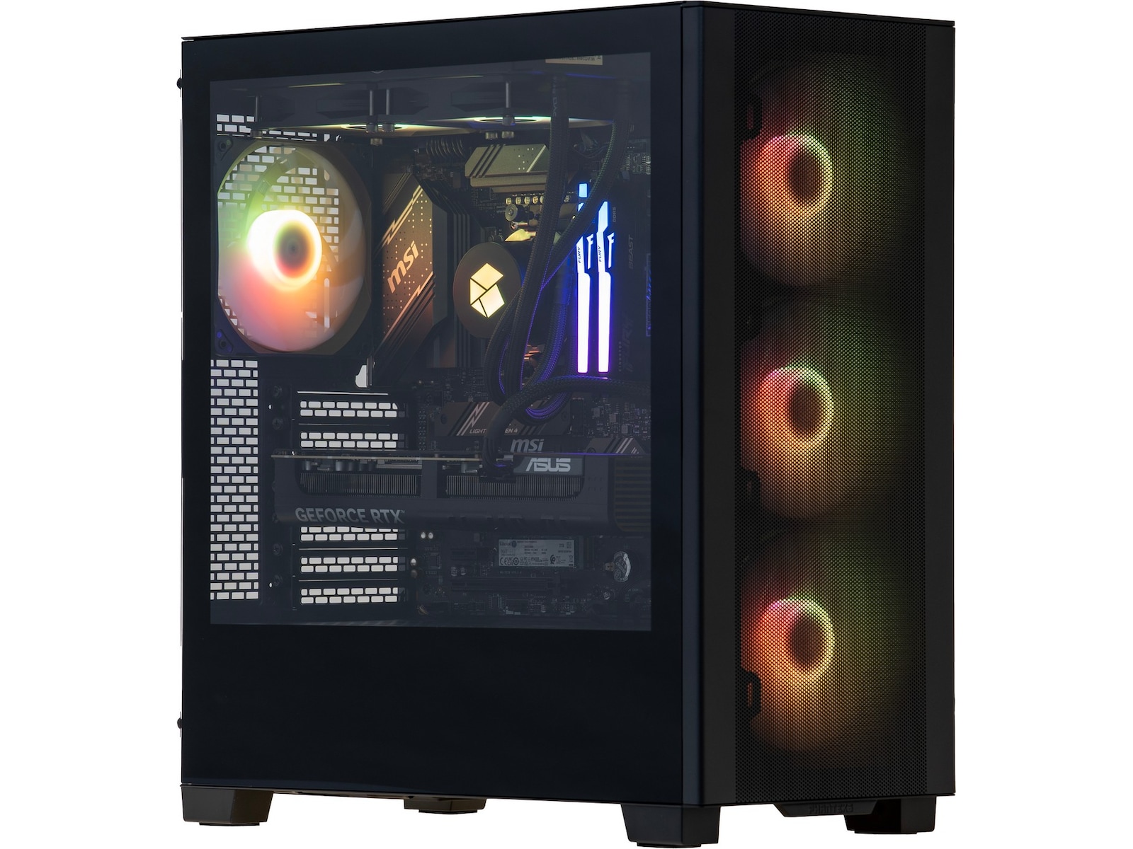 Komplett-PC Advanced Gaming a154 RGB Gaming-PC stasjonær