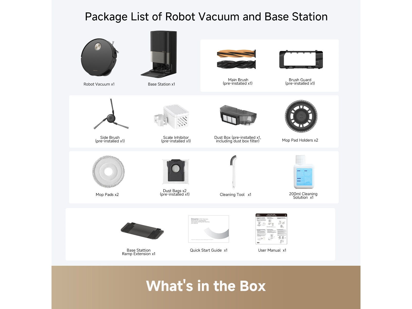 Dreame X50 Ultra Robotstøvsuger (sort) -B-Grade Demo hjem & fritid