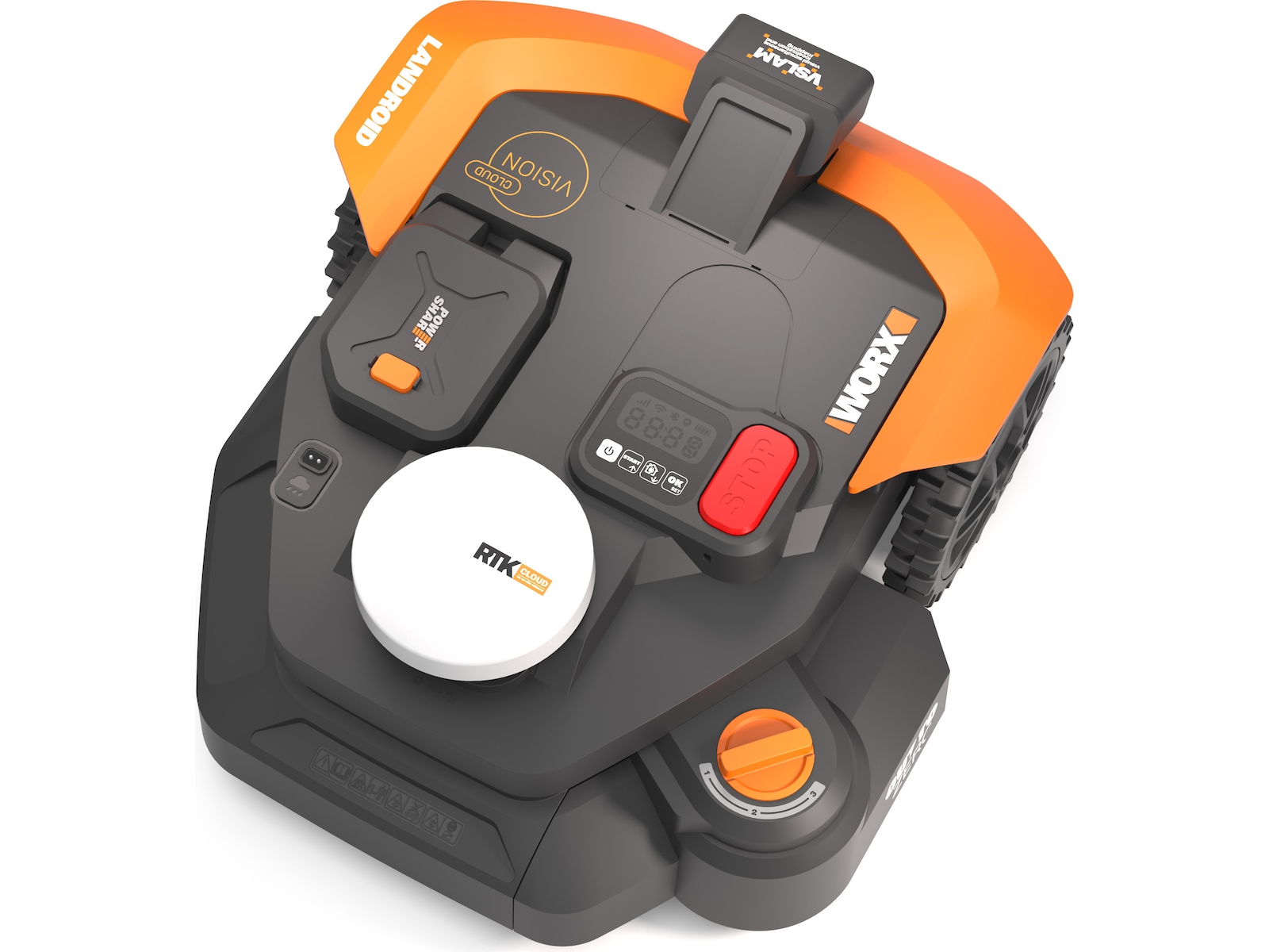 Worx WR318E Landroid Vision Cloud 1800m² Robotgressklipper