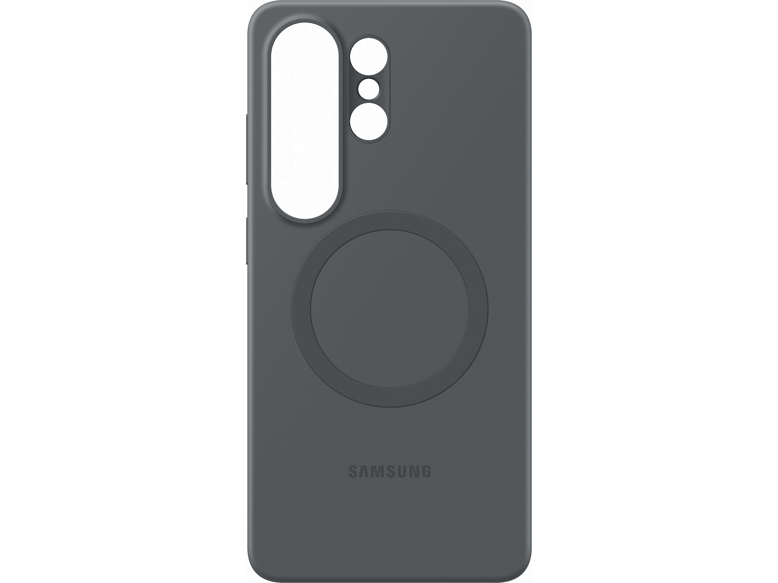 Samsung Galaxy S26 Ultra magnetisk silikondeksel (sort) Mobildeksel