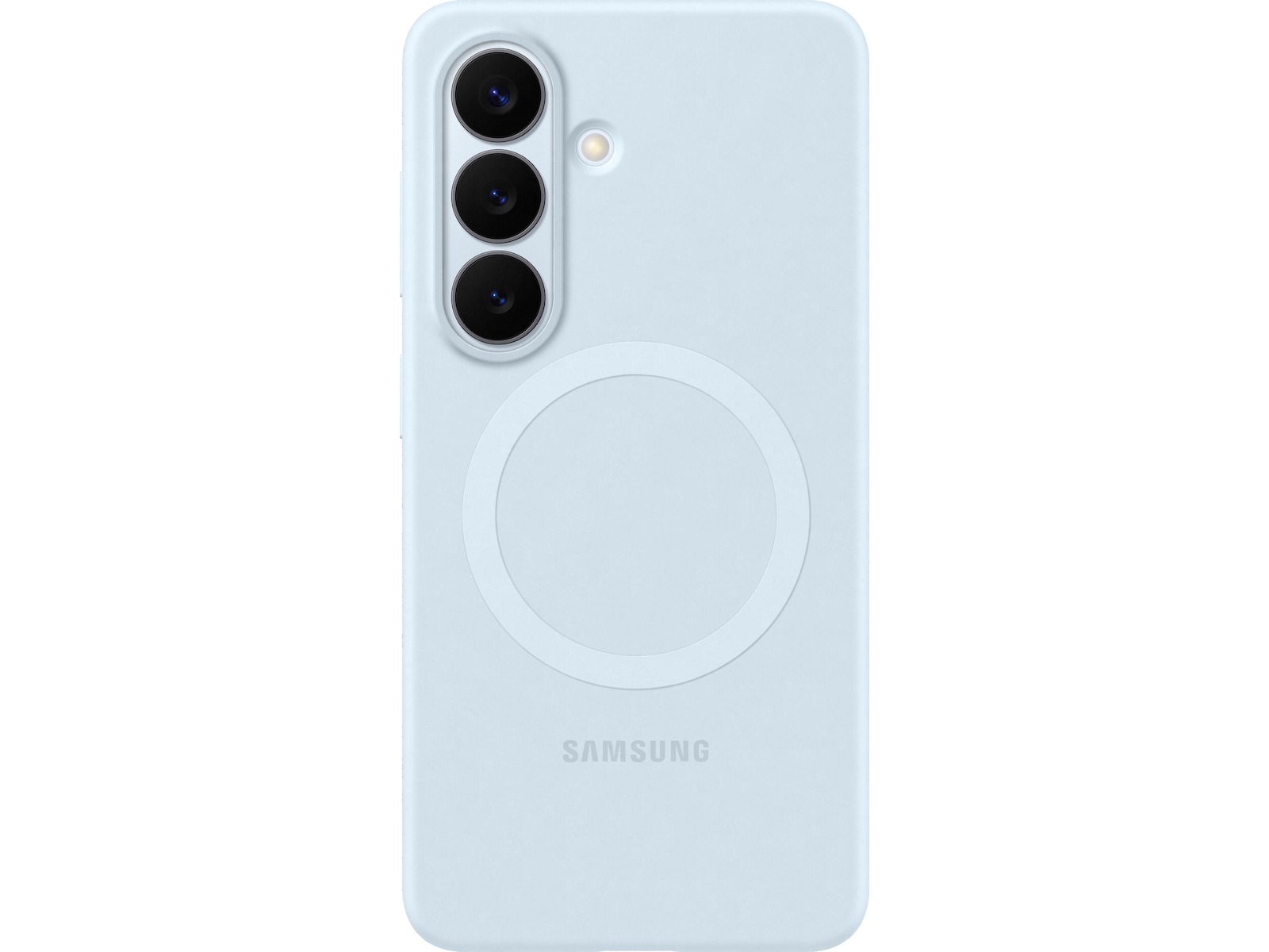 Samsung Galaxy S26 Magnet Silikondeksel (lysblå) Mobildeksel
