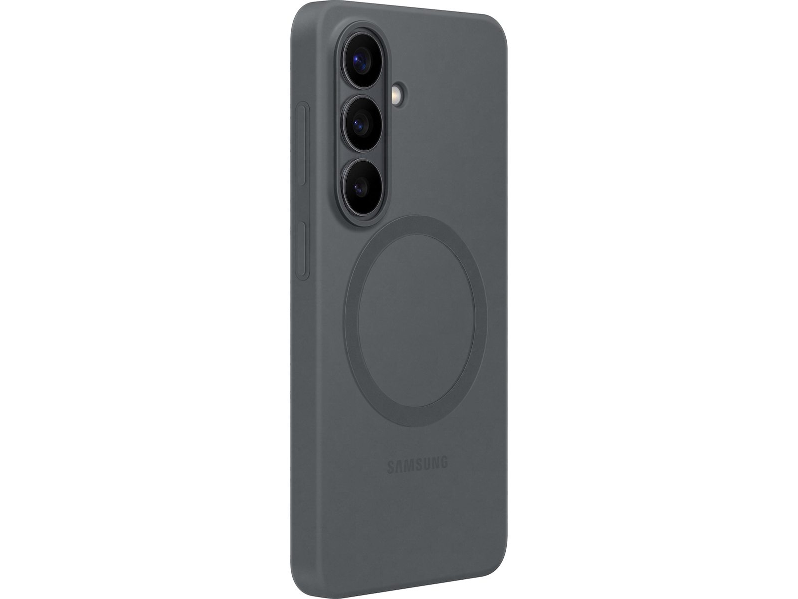 Samsung Galaxy S26 magnetisk silikondeksel (sort) Mobildeksel