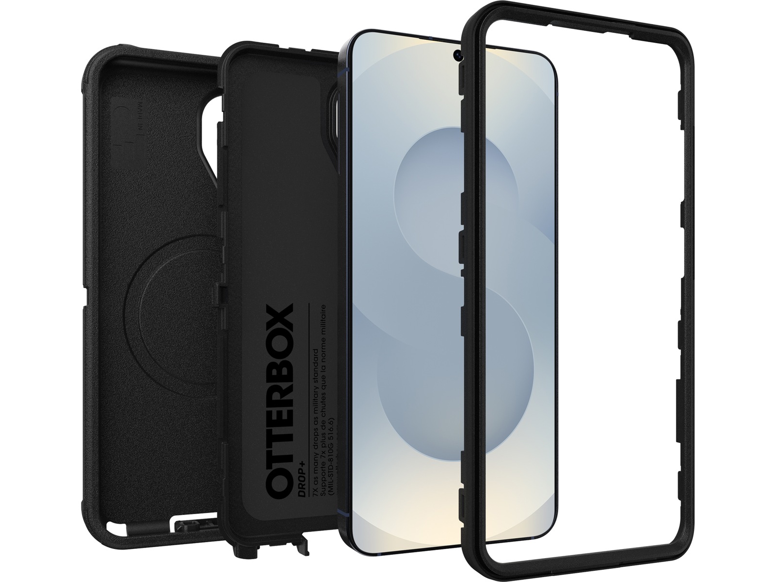 OtterBox Galaxy S26 Defender Pro deksel - ProPack (sort) Mobildeksel