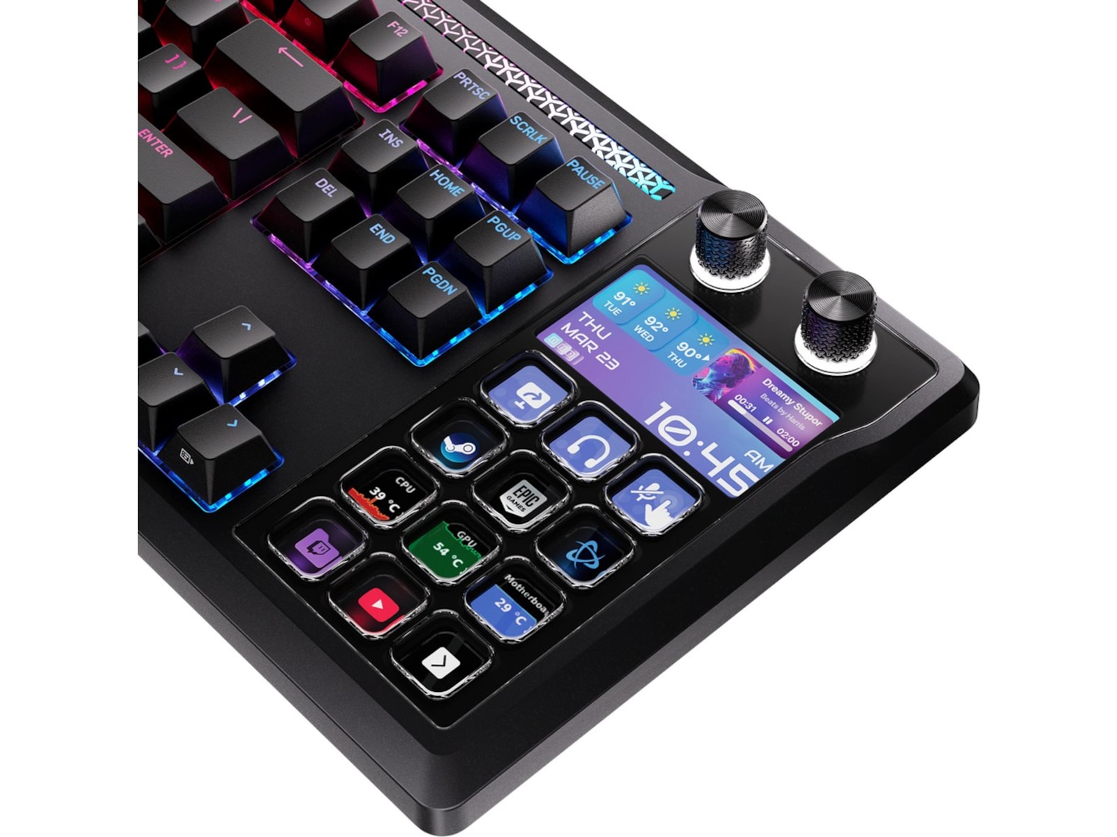 Corsair GALLEON 100 SD mekanisk gamingtastatur RGB Gamingtastatur