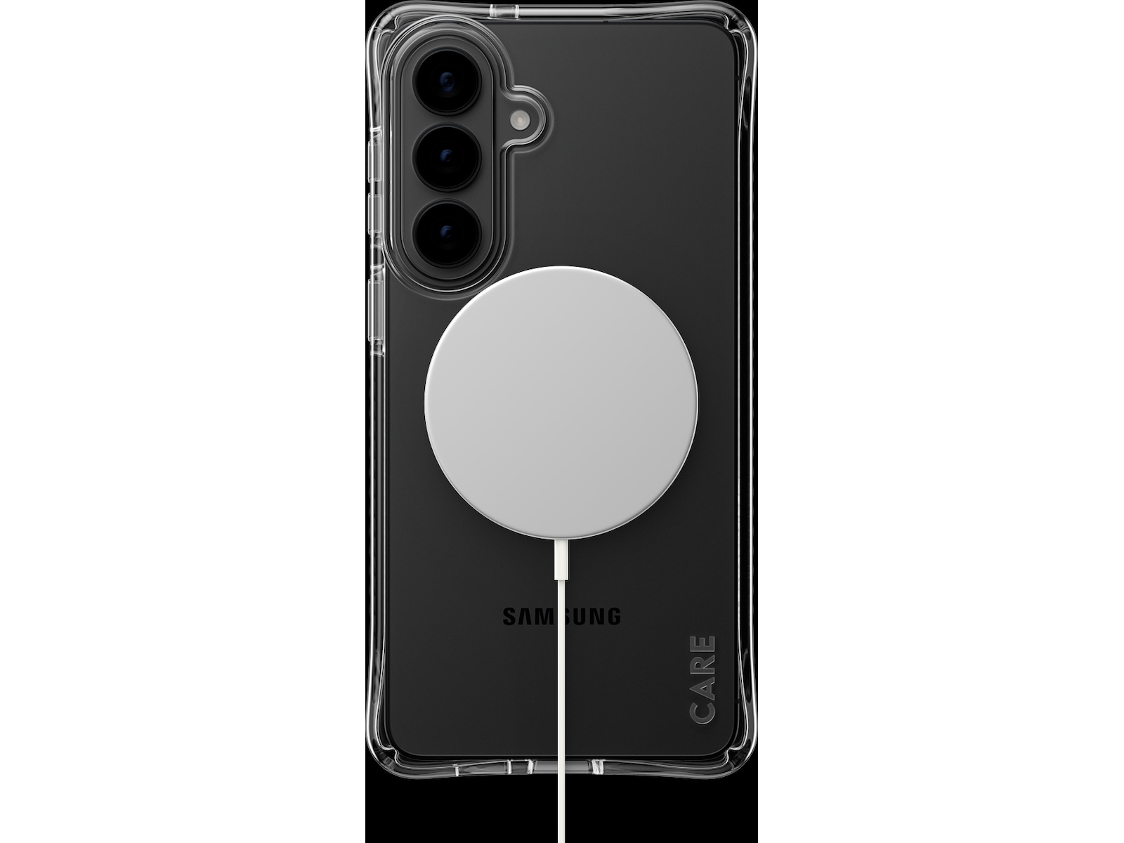 PanzerGlass CARE Galaxy S26 Samba Hardcase deksel (gjennomsiktig/hvit) Mobildeksel