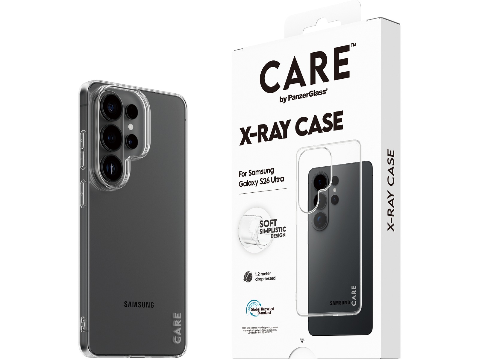 PanzerGlass CARE Galaxy S26 Ultra X-Ray deksel (gjennomsiktig) Mobildeksel