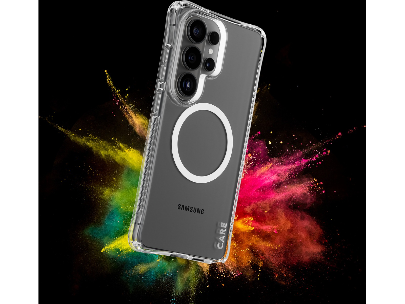 PanzerGlass CARE Galaxy S26 Ultra Samba Hardcase deksel (gjennomsiktig) Mobildeksel