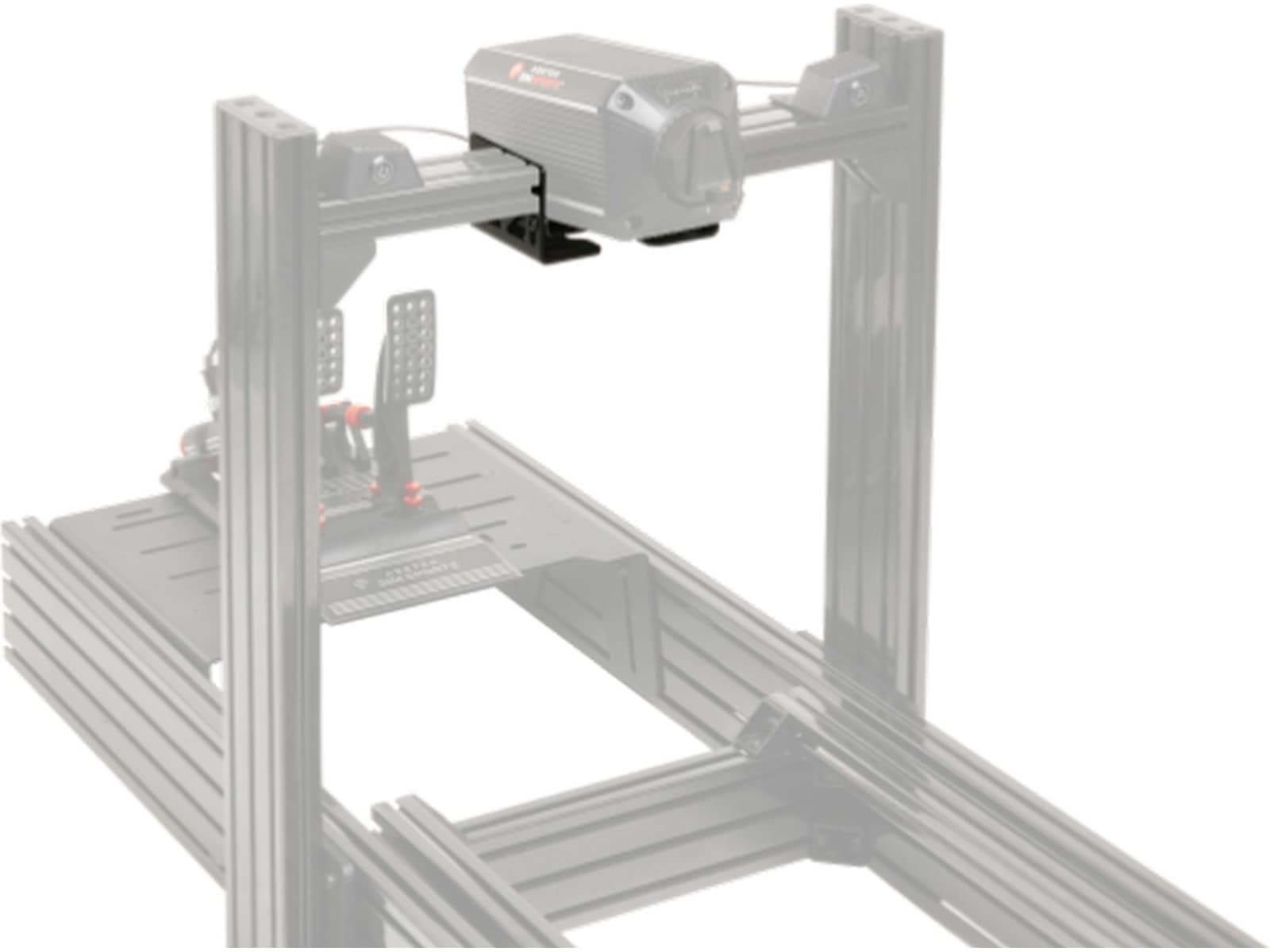 Asetek SimSports rattbasefeste med tilt Ratt og pedaler