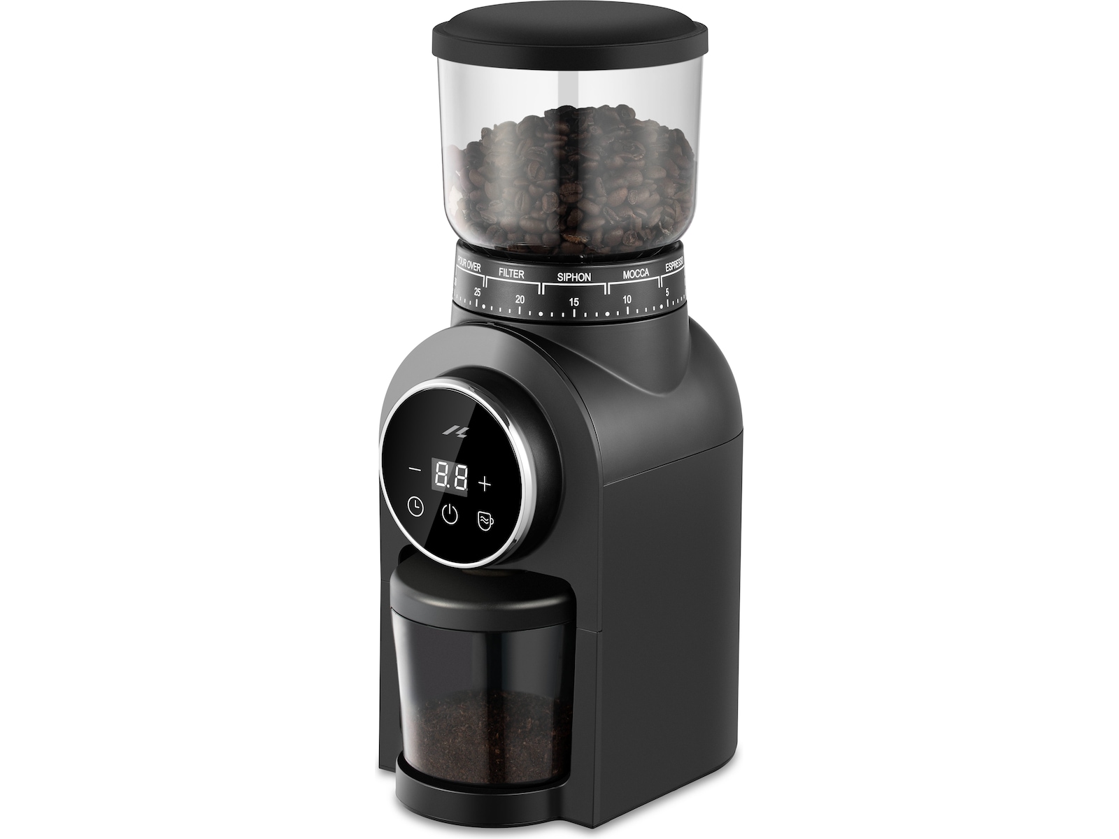Loeffen LFCG1000 Kaffekvern med 30 innstillinger Kaffekverner