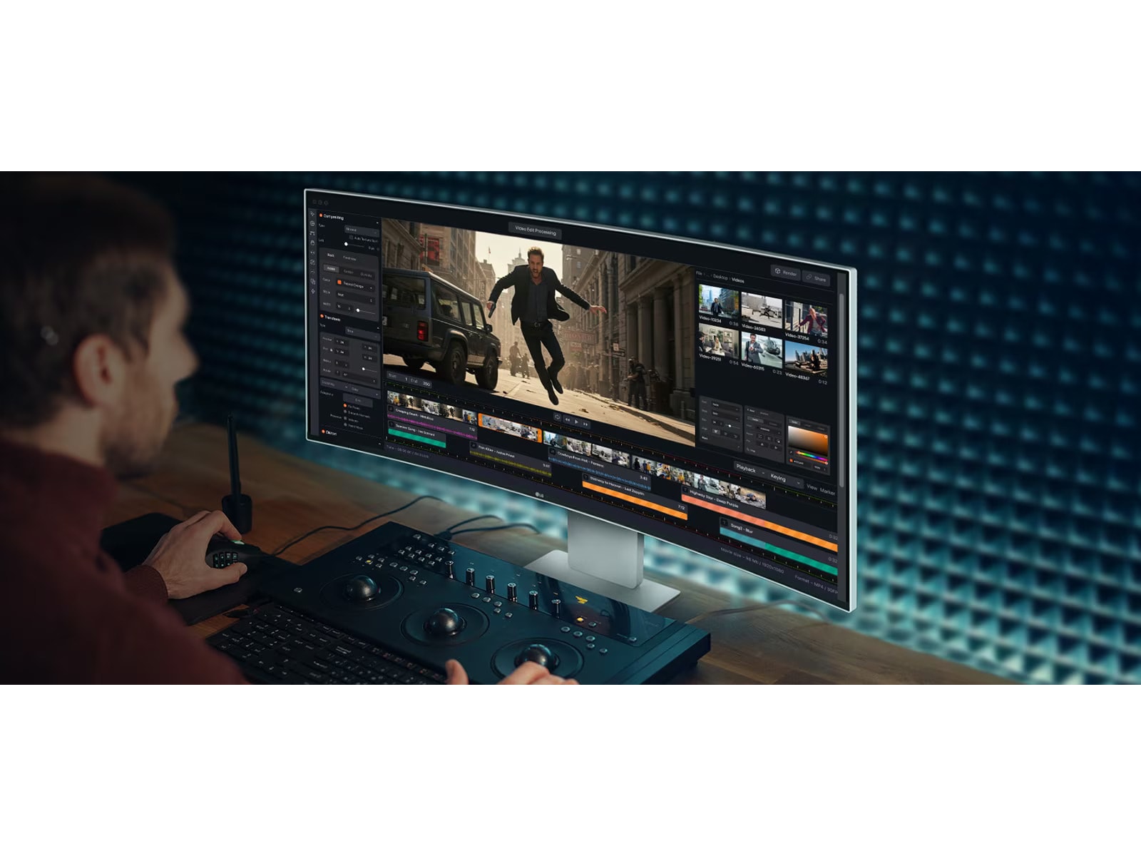 LG 40" UltraFine 5K curved skjerm 40U990A Skjermer