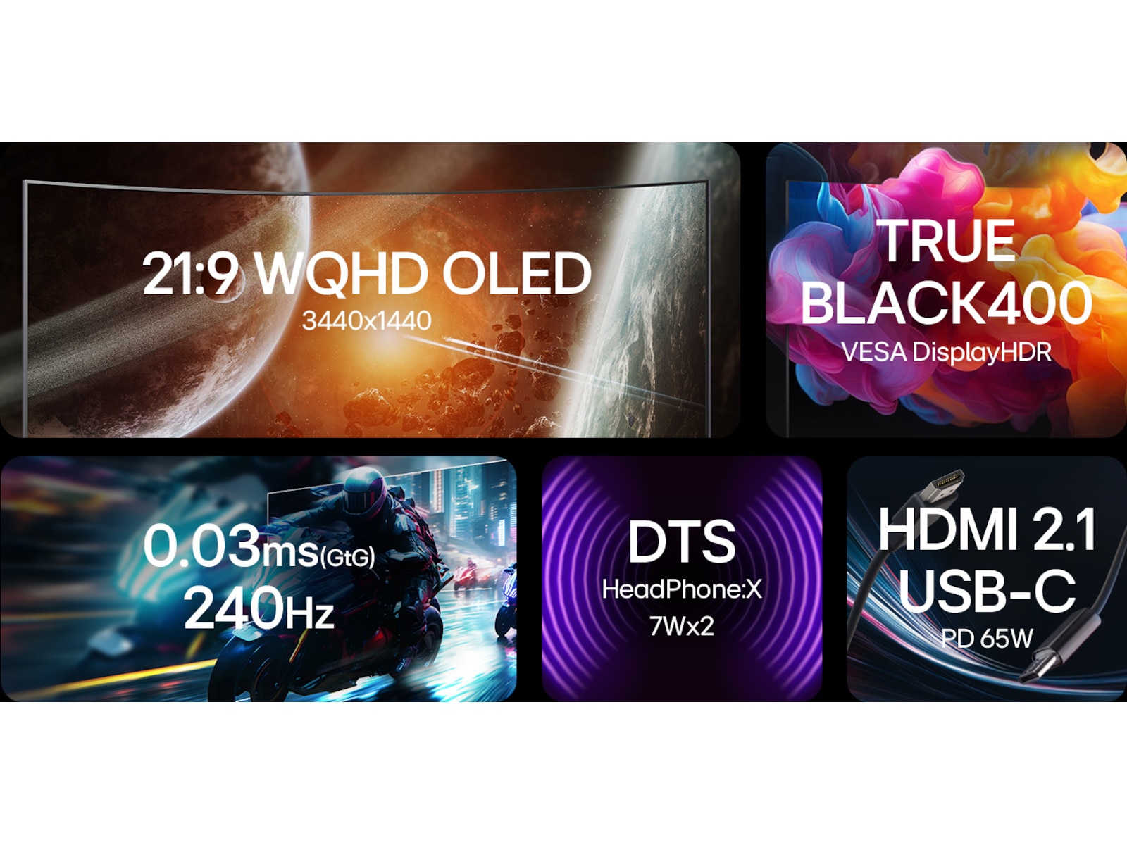 LG 45" UltraGear curved gamingskjerm 45GX900A Gamingskjermer