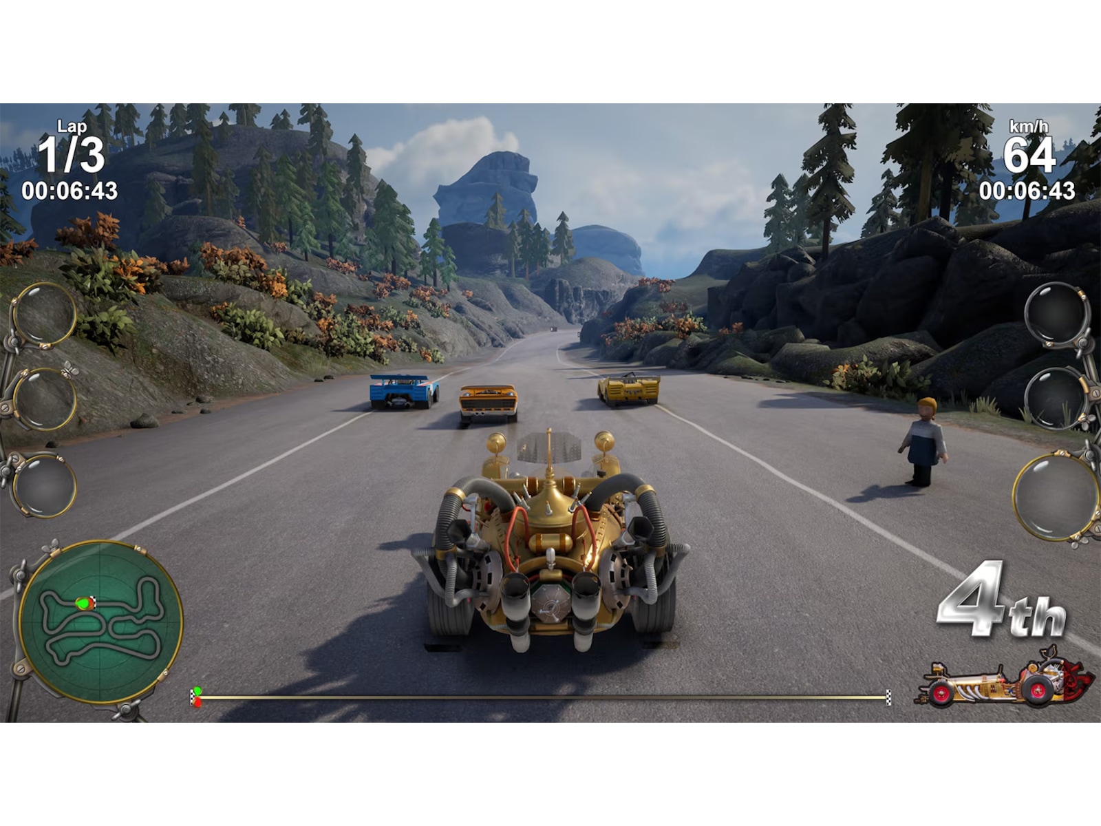 Flåklypa Grand Prix DELUXE Jubileumsutgave N Switch Spill til Nintendo Switch