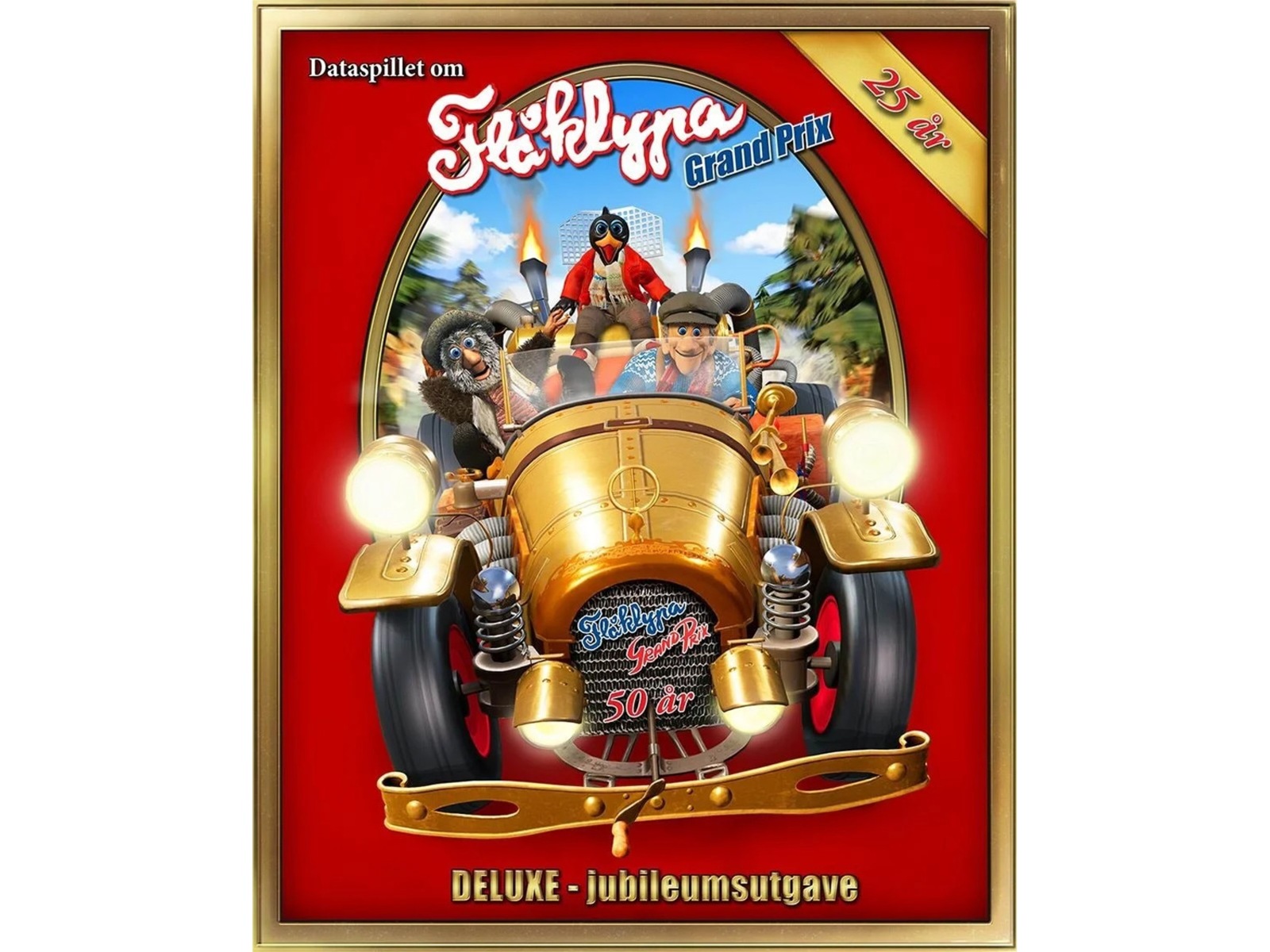 Flåklypa Grand Prix DELUXE jubileumsutgave PC Spill til PC