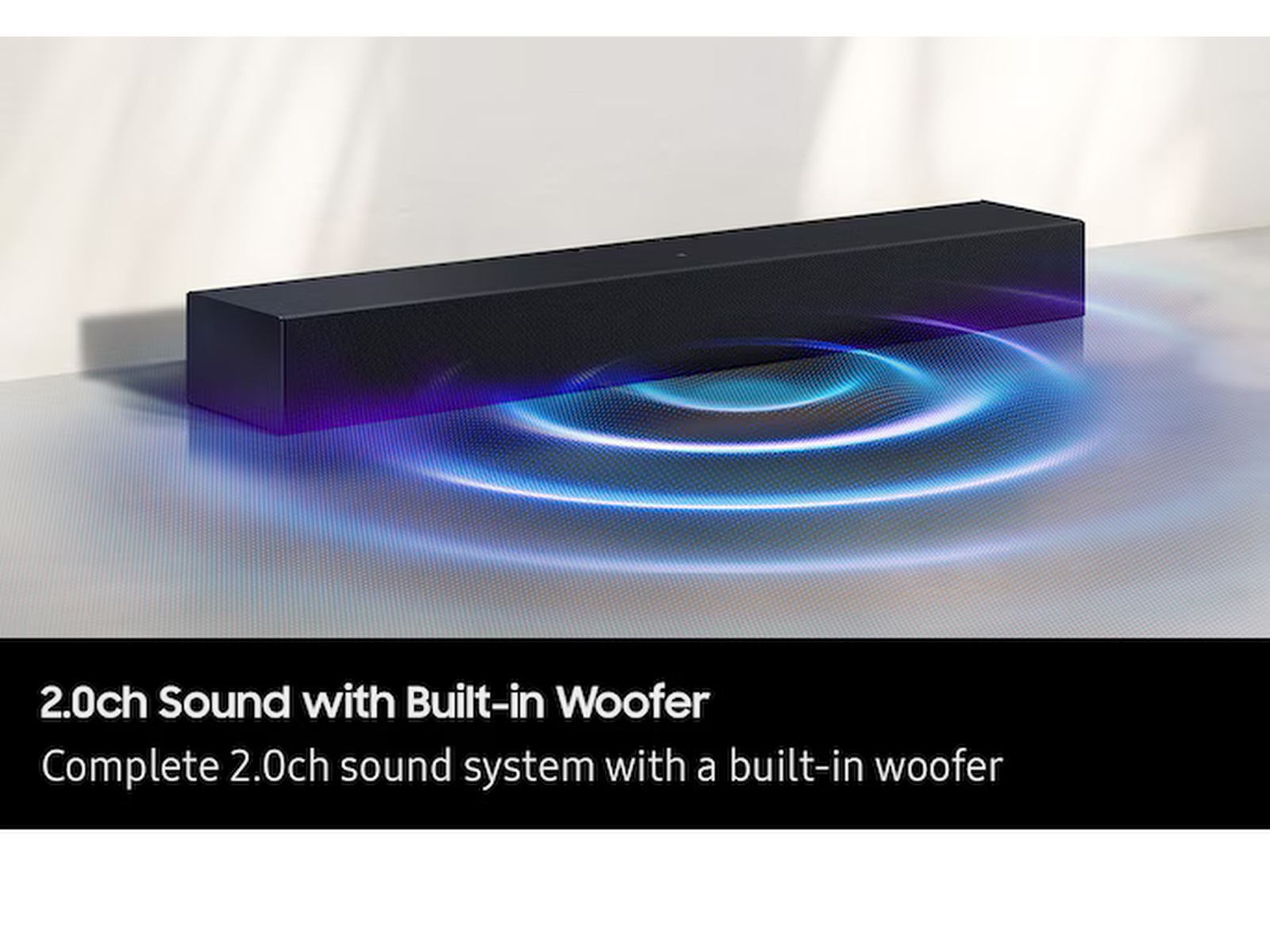Samsung HW-B410F Soundbar med Subwoofer (2025) -B-Grade Demo DVD/Hi-Fi/stereo