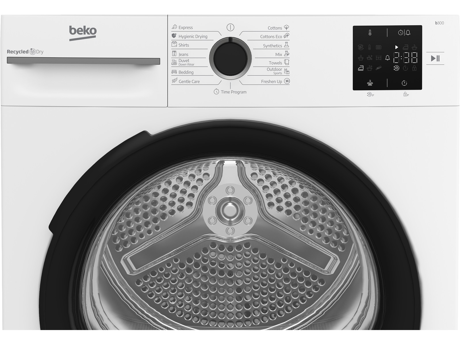 Beko KBM3TF31023W Tørketrommel -B-Grade Demo vask & tørk