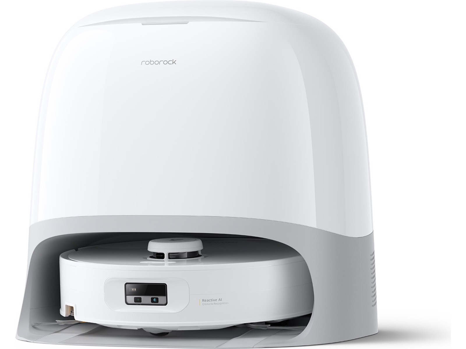 Roborock Qrevo Curv 2 Flow robotstøvsuger (hvit) Robotstøvsugere