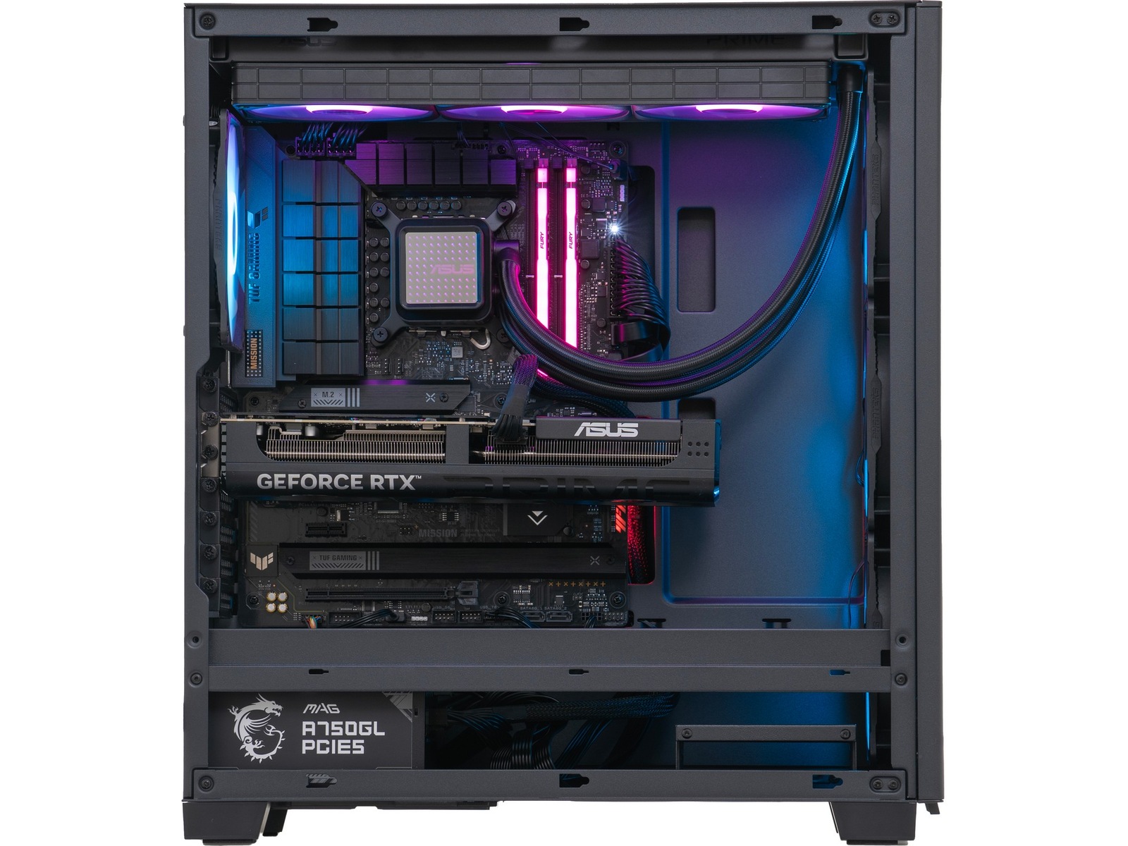 Komplett-PC Epic Gaming a250 RGB - 9850X3D Edition Gaming-PC stasjonær