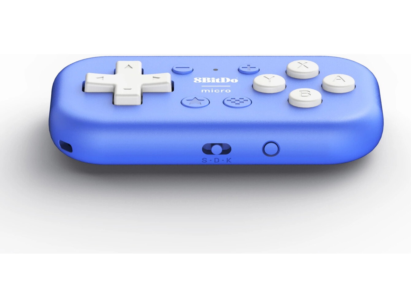 8BitDo Micro Bluetooth-spillkontroller (blå) Tilbehør til spillkonsoller