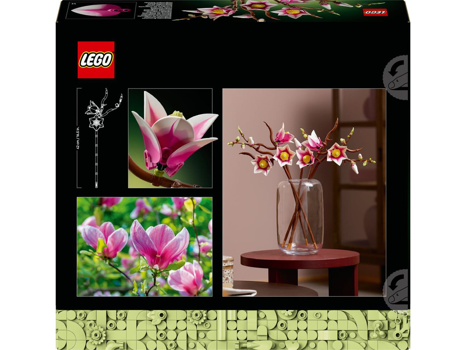 LEGO Botanicals magnoliagrener 11510 LEGO