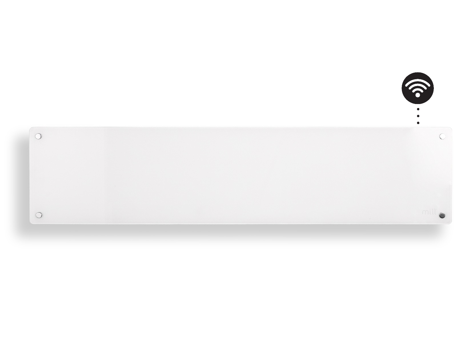 Mill Glass Smart WiFi Gen 4 panellist 850W -B-Grade Demo hjem & fritid