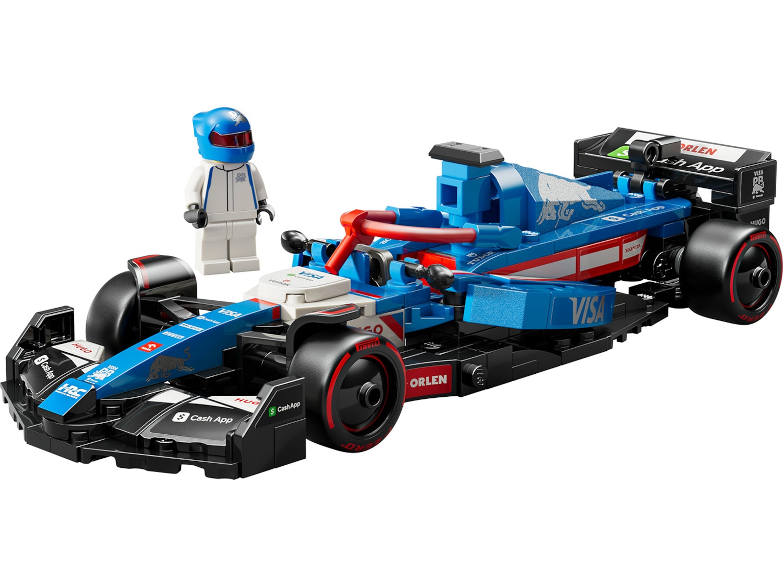 LEGO Speed Champions Visa Cash App RB VCARB 01 F1 racerbil 77246 LEGO