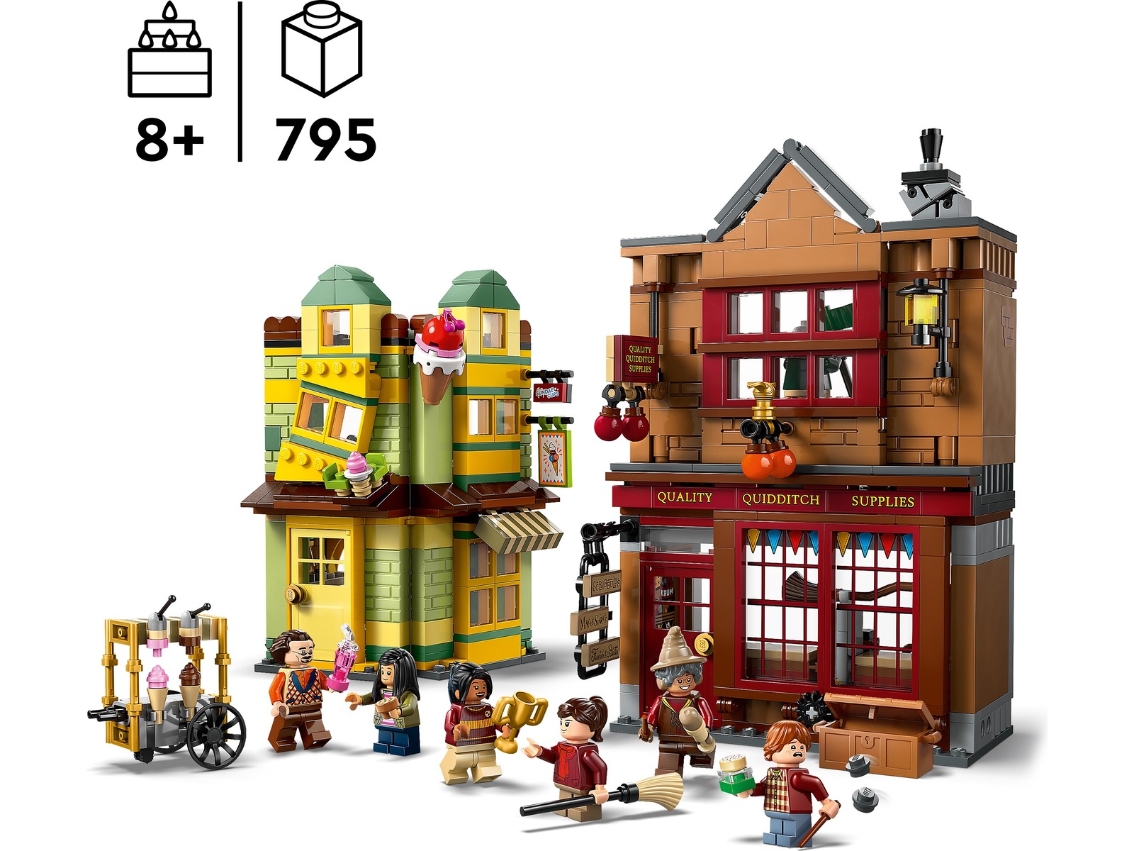 LEGO Harry Potter kvalitetsutstyr til rumpeldunk og isbar 76452 LEGO